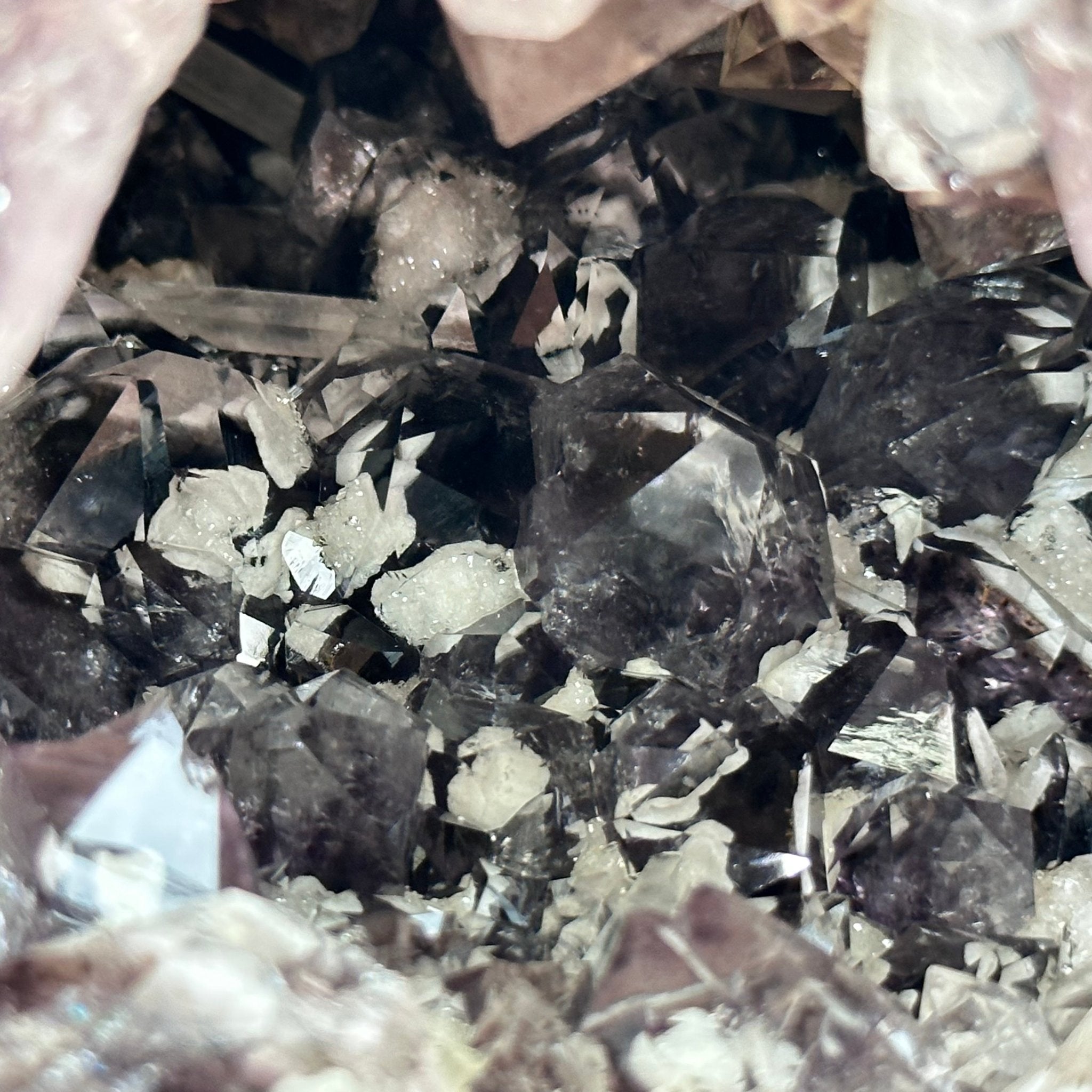 Extra Quality Polished Brazilian Amethyst Cathedral, 16.9 lbs & 6.6" tall Model #5602-0172 by Brazil Gems - Brazil GemsBrazil GemsExtra Quality Polished Brazilian Amethyst Cathedral, 16.9 lbs & 6.6" tall Model #5602-0172 by Brazil GemsPolished Cathedrals5602-0172