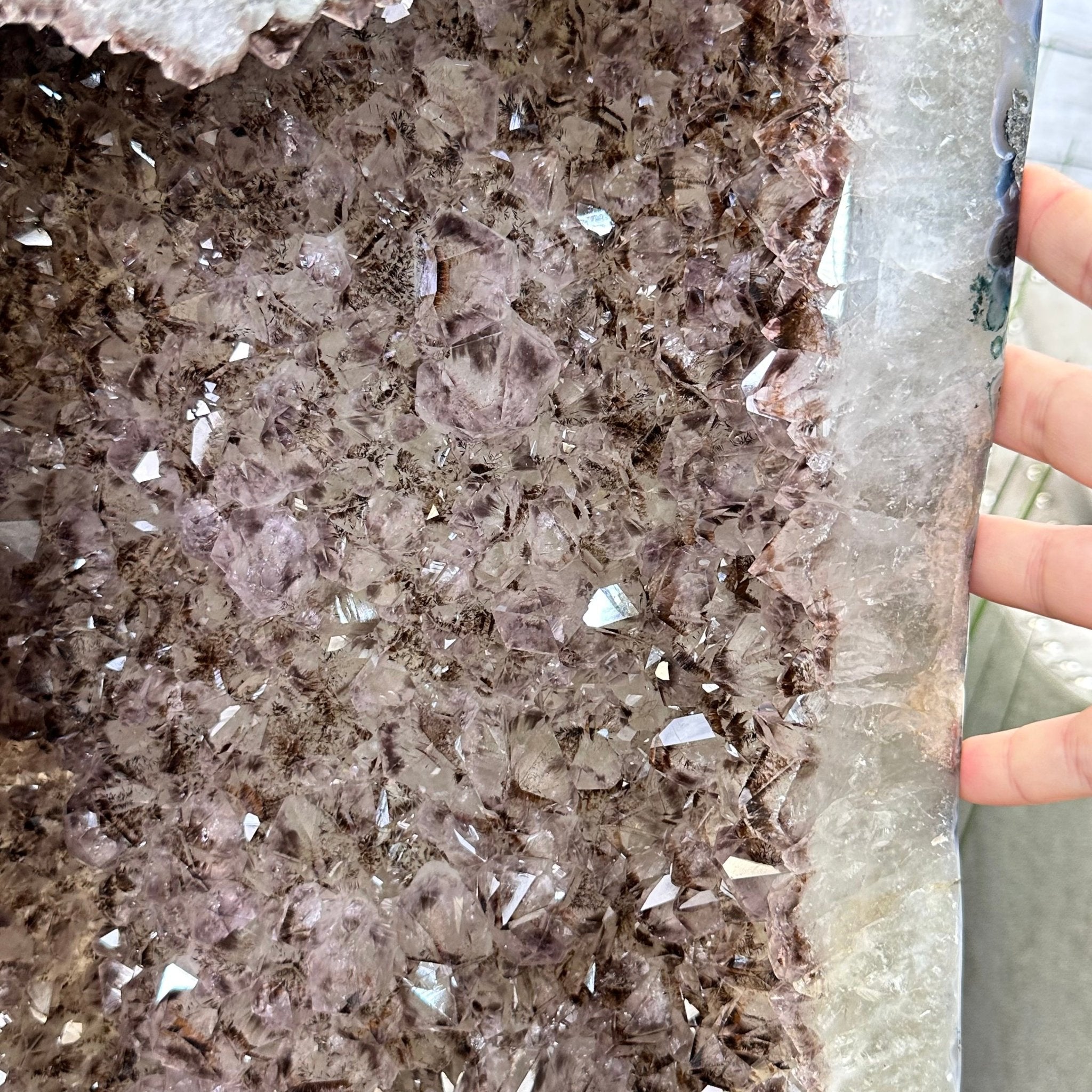 Extra Quality Polished Brazilian Amethyst Cathedral, 192.8 lbs & 43" tall Model #5602-0148 by Brazil Gems - Brazil GemsBrazil GemsExtra Quality Polished Brazilian Amethyst Cathedral, 192.8 lbs & 43" tall Model #5602-0148 by Brazil GemsPolished Cathedrals5602-0148