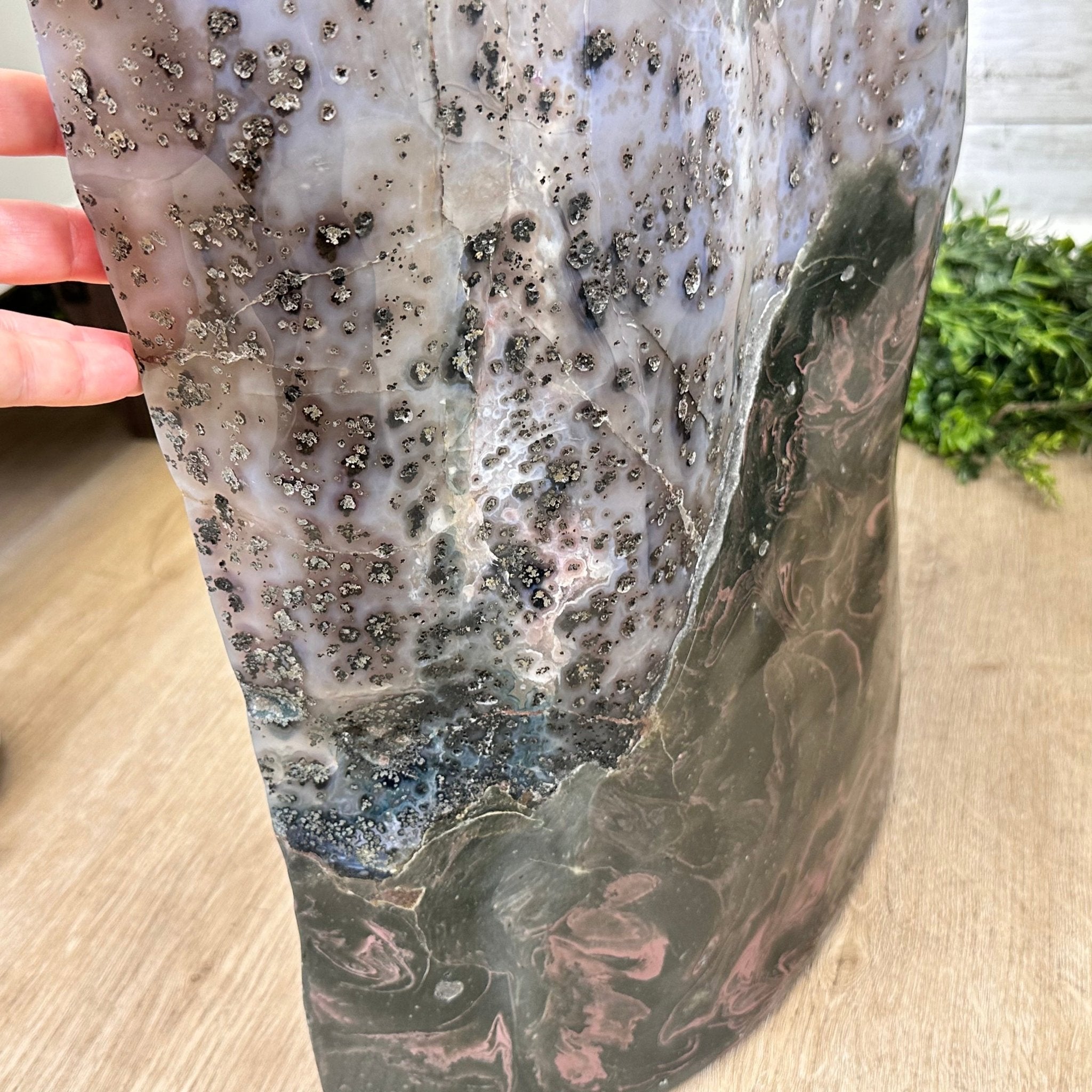 Extra Quality Polished Brazilian Amethyst Cathedral, 192.8 lbs & 43" tall Model #5602-0148 by Brazil Gems - Brazil GemsBrazil GemsExtra Quality Polished Brazilian Amethyst Cathedral, 192.8 lbs & 43" tall Model #5602-0148 by Brazil GemsPolished Cathedrals5602-0148