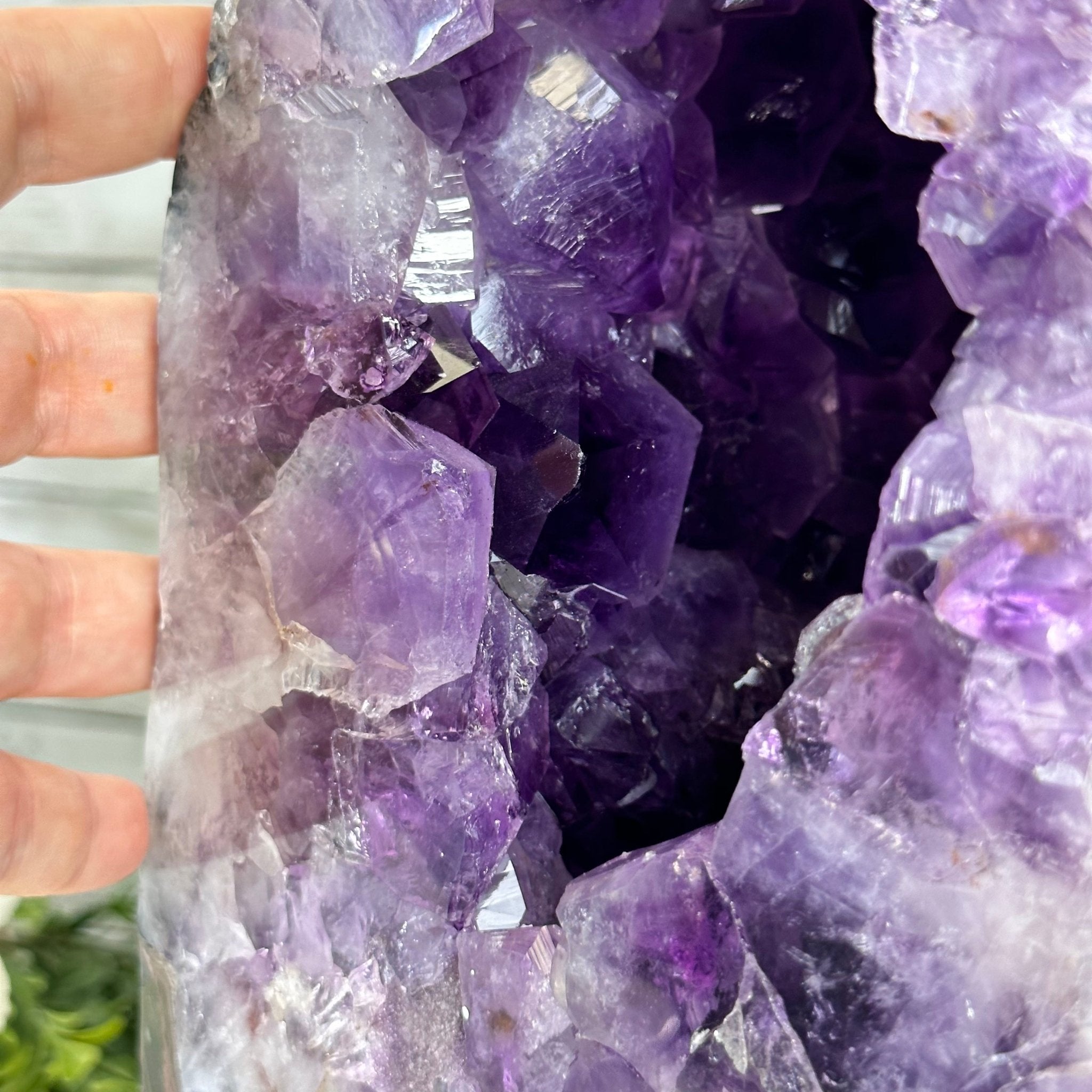 Extra Quality Polished Brazilian Amethyst Cathedral, 37 lbs & 13.5" tall Model #5602-0189 by Brazil Gems - Brazil GemsBrazil GemsExtra Quality Polished Brazilian Amethyst Cathedral, 37 lbs & 13.5" tall Model #5602-0189 by Brazil GemsPolished Cathedrals5602-0189