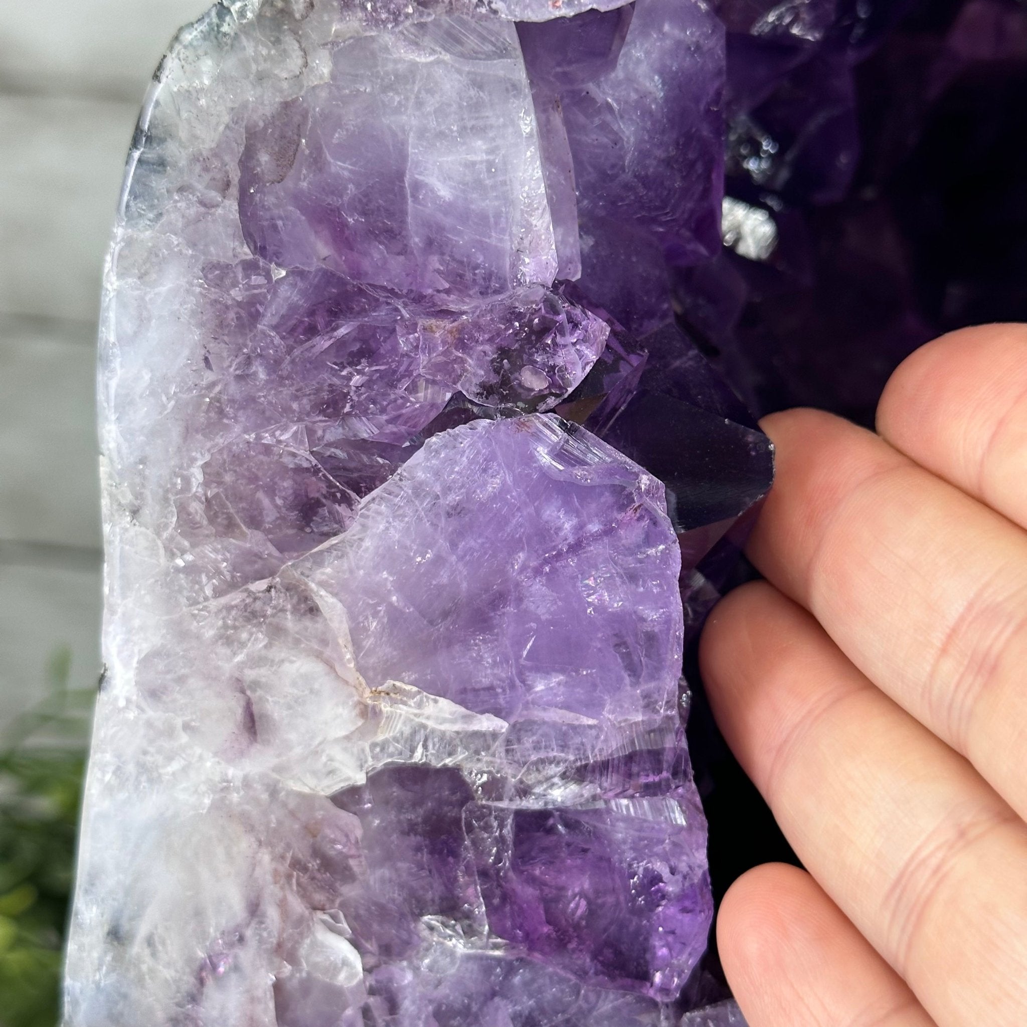 Extra Quality Polished Brazilian Amethyst Cathedral, 37 lbs & 13.5" tall Model #5602-0189 by Brazil Gems - Brazil GemsBrazil GemsExtra Quality Polished Brazilian Amethyst Cathedral, 37 lbs & 13.5" tall Model #5602-0189 by Brazil GemsPolished Cathedrals5602-0189