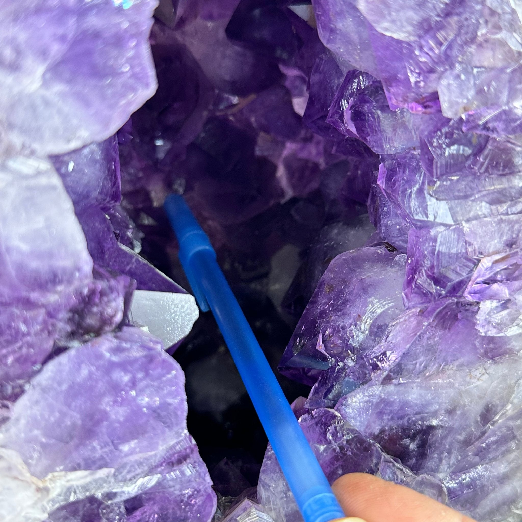 Extra Quality Polished Brazilian Amethyst Cathedral, 37 lbs & 13.5" tall Model #5602-0189 by Brazil Gems - Brazil GemsBrazil GemsExtra Quality Polished Brazilian Amethyst Cathedral, 37 lbs & 13.5" tall Model #5602-0189 by Brazil GemsPolished Cathedrals5602-0189