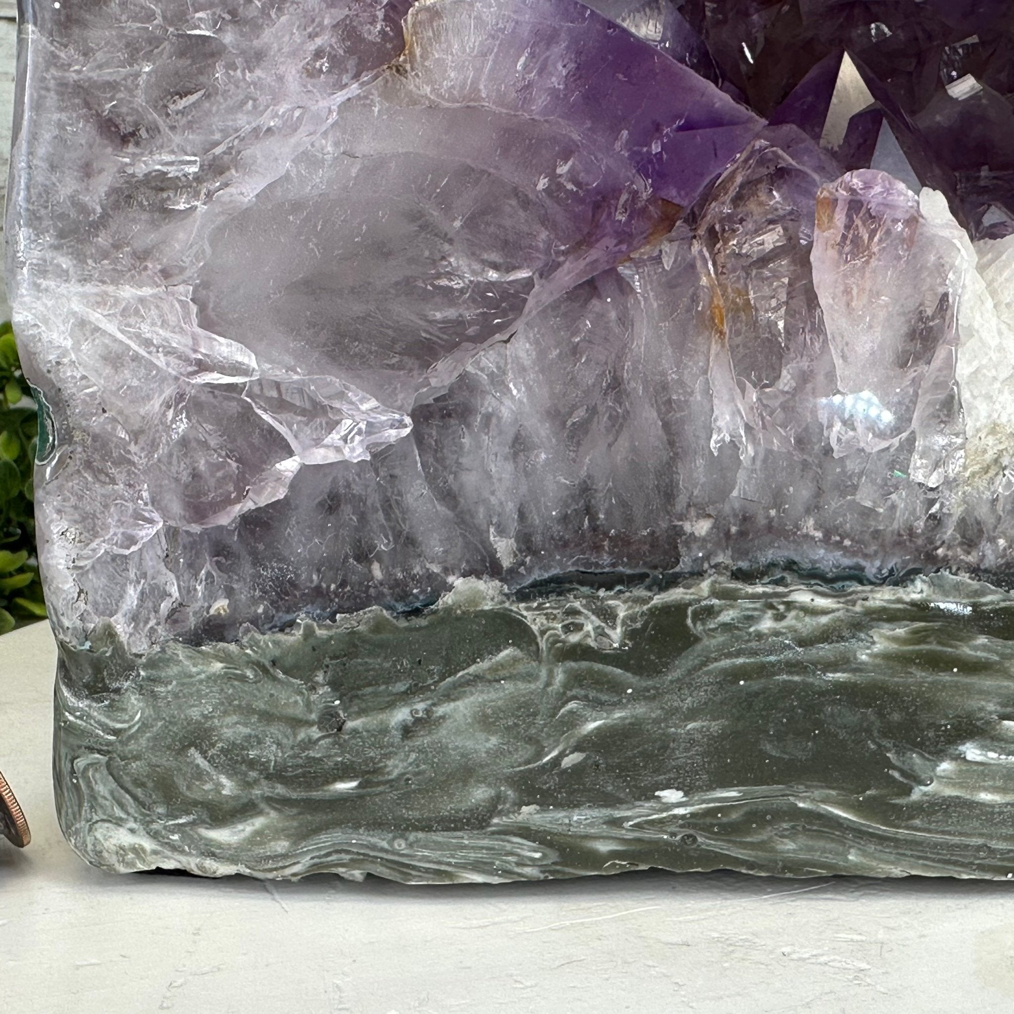 Extra Quality Polished Brazilian Amethyst Cathedral, 40 lbs & 15.5" tall Model #5602-0157 by Brazil Gems - Brazil GemsBrazil GemsExtra Quality Polished Brazilian Amethyst Cathedral, 40 lbs & 15.5" tall Model #5602-0157 by Brazil GemsPolished Cathedrals5602-0157