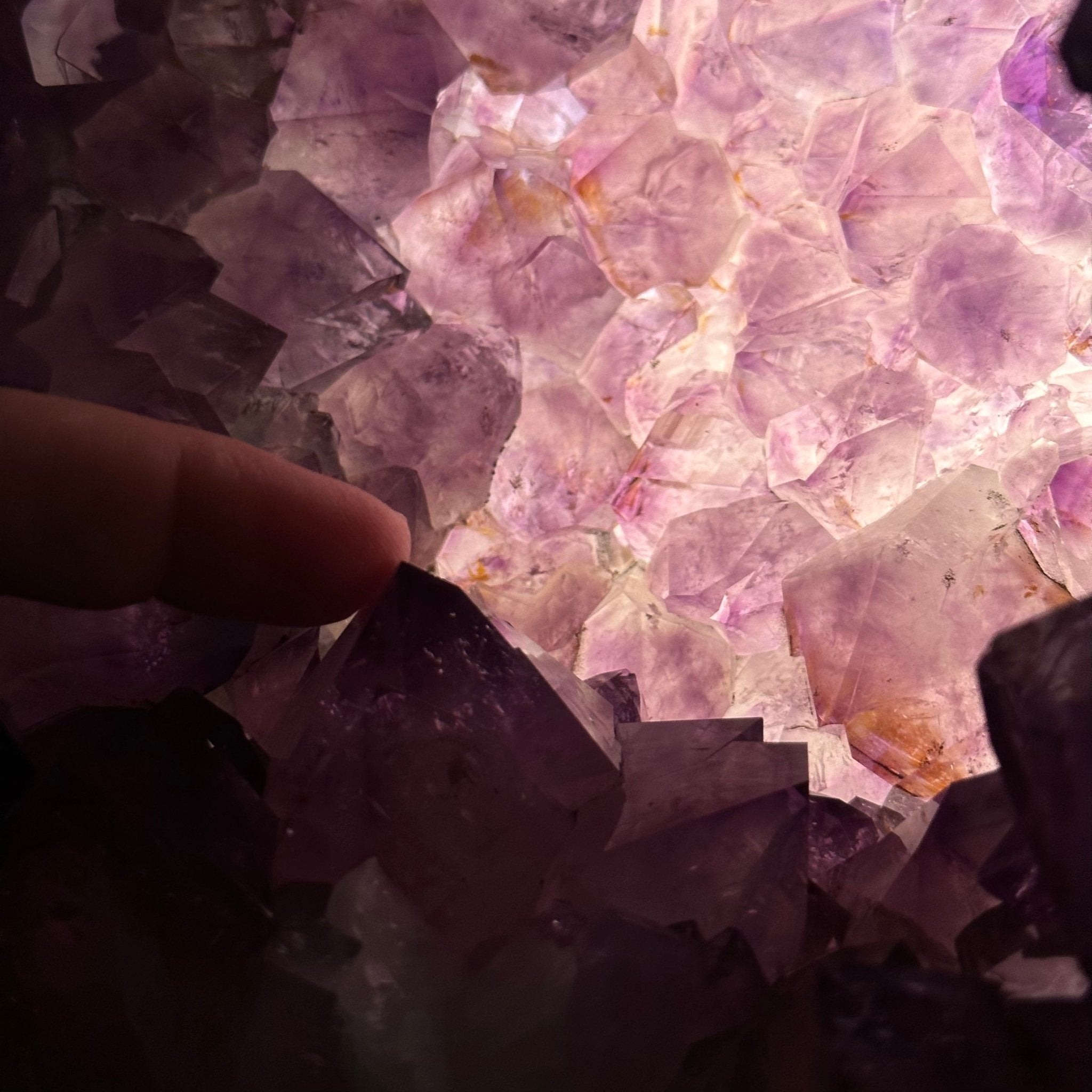 Extra Quality Polished Brazilian Amethyst Cathedral, 40 lbs & 15.5" tall Model #5602-0157 by Brazil Gems - Brazil GemsBrazil GemsExtra Quality Polished Brazilian Amethyst Cathedral, 40 lbs & 15.5" tall Model #5602-0157 by Brazil GemsPolished Cathedrals5602-0157