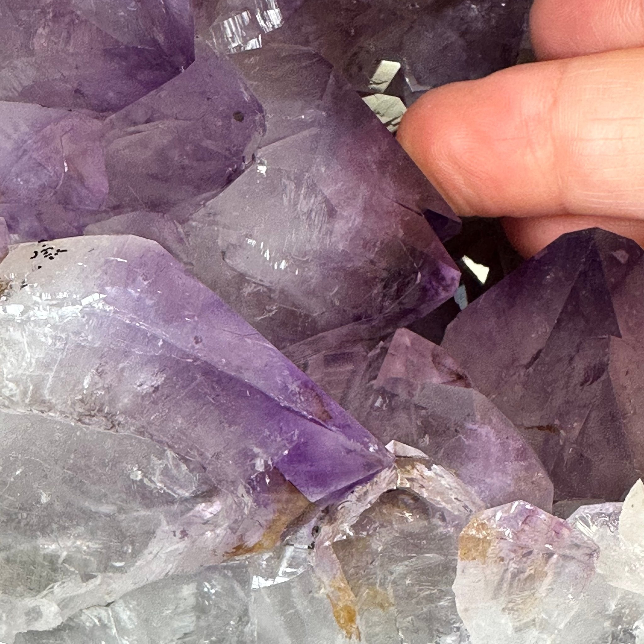 Extra Quality Polished Brazilian Amethyst Cathedral, 40 lbs & 15.5" tall Model #5602-0157 by Brazil Gems - Brazil GemsBrazil GemsExtra Quality Polished Brazilian Amethyst Cathedral, 40 lbs & 15.5" tall Model #5602-0157 by Brazil GemsPolished Cathedrals5602-0157