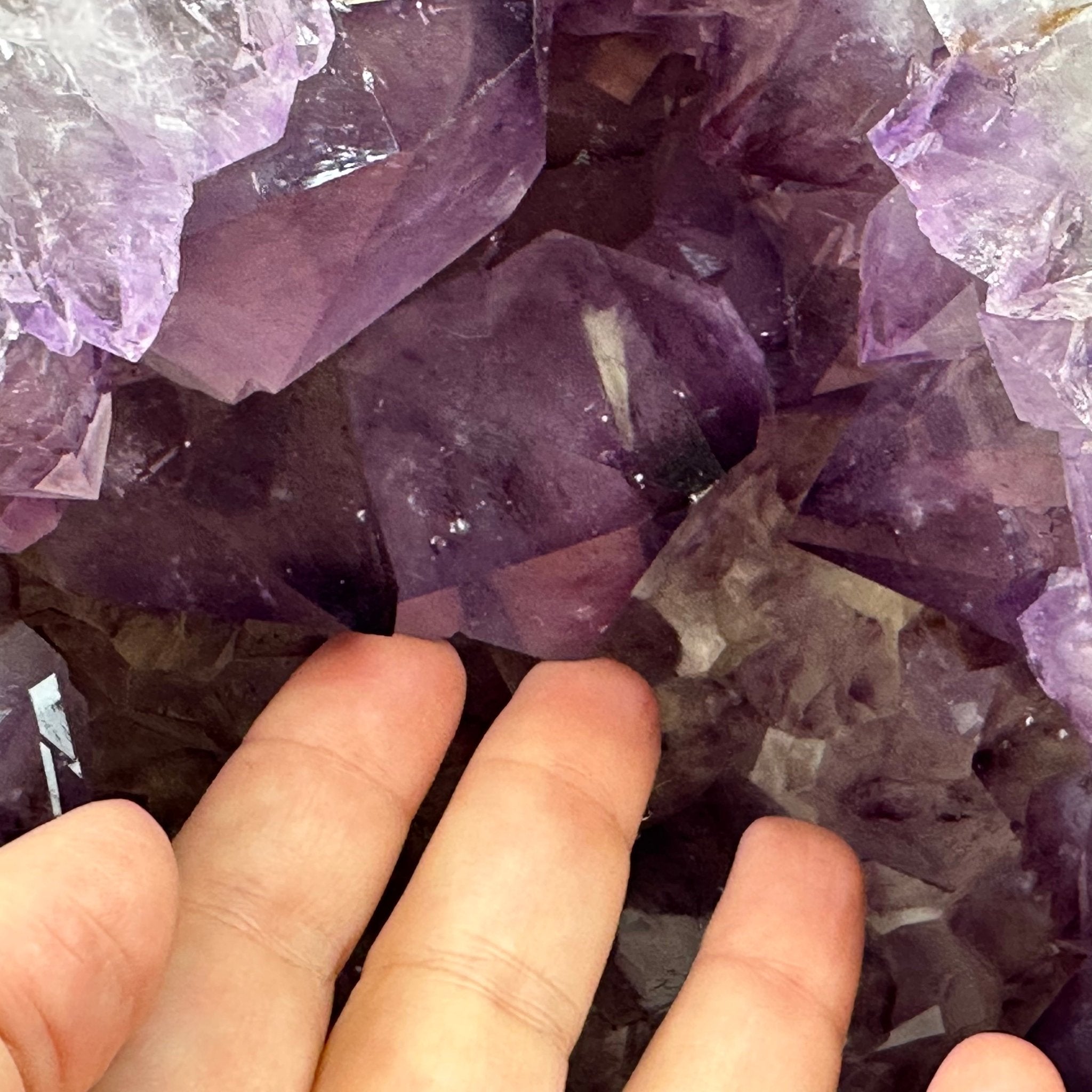 Extra Quality Polished Brazilian Amethyst Cathedral, 40 lbs & 15.5" tall Model #5602-0157 by Brazil Gems - Brazil GemsBrazil GemsExtra Quality Polished Brazilian Amethyst Cathedral, 40 lbs & 15.5" tall Model #5602-0157 by Brazil GemsPolished Cathedrals5602-0157