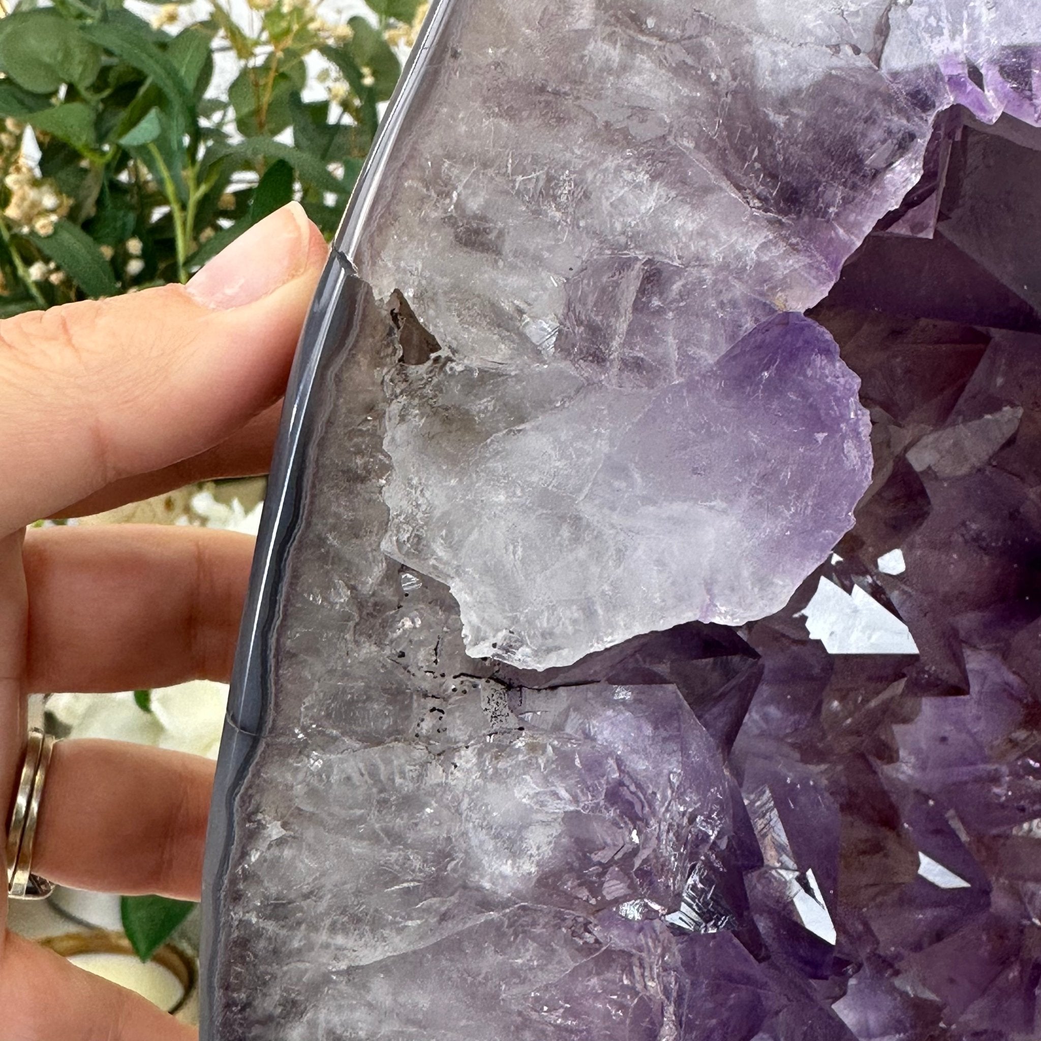 Extra Quality Polished Brazilian Amethyst Cathedral, 40 lbs & 15.5" tall Model #5602-0157 by Brazil Gems - Brazil GemsBrazil GemsExtra Quality Polished Brazilian Amethyst Cathedral, 40 lbs & 15.5" tall Model #5602-0157 by Brazil GemsPolished Cathedrals5602-0157