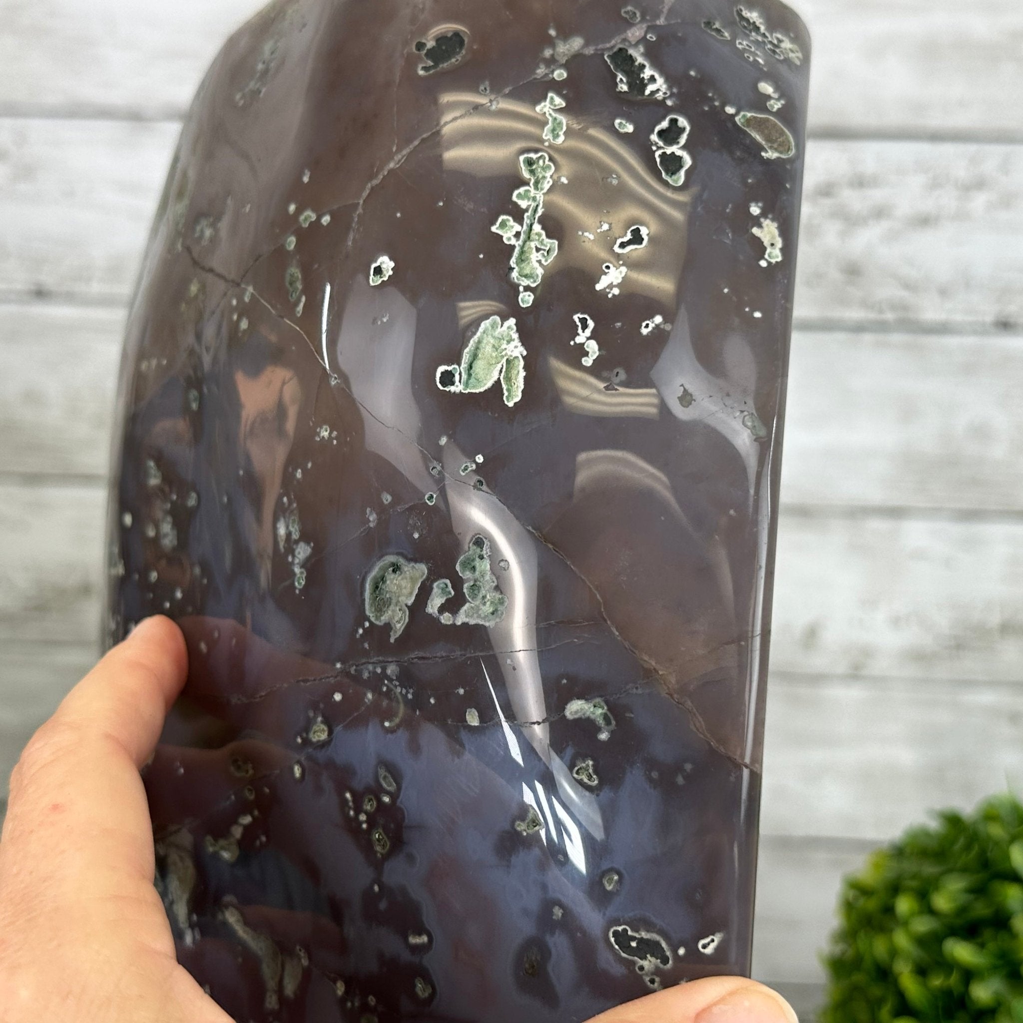 Extra Quality Polished Brazilian Amethyst Cathedral, 40 lbs & 15.5" tall Model #5602-0157 by Brazil Gems - Brazil GemsBrazil GemsExtra Quality Polished Brazilian Amethyst Cathedral, 40 lbs & 15.5" tall Model #5602-0157 by Brazil GemsPolished Cathedrals5602-0157