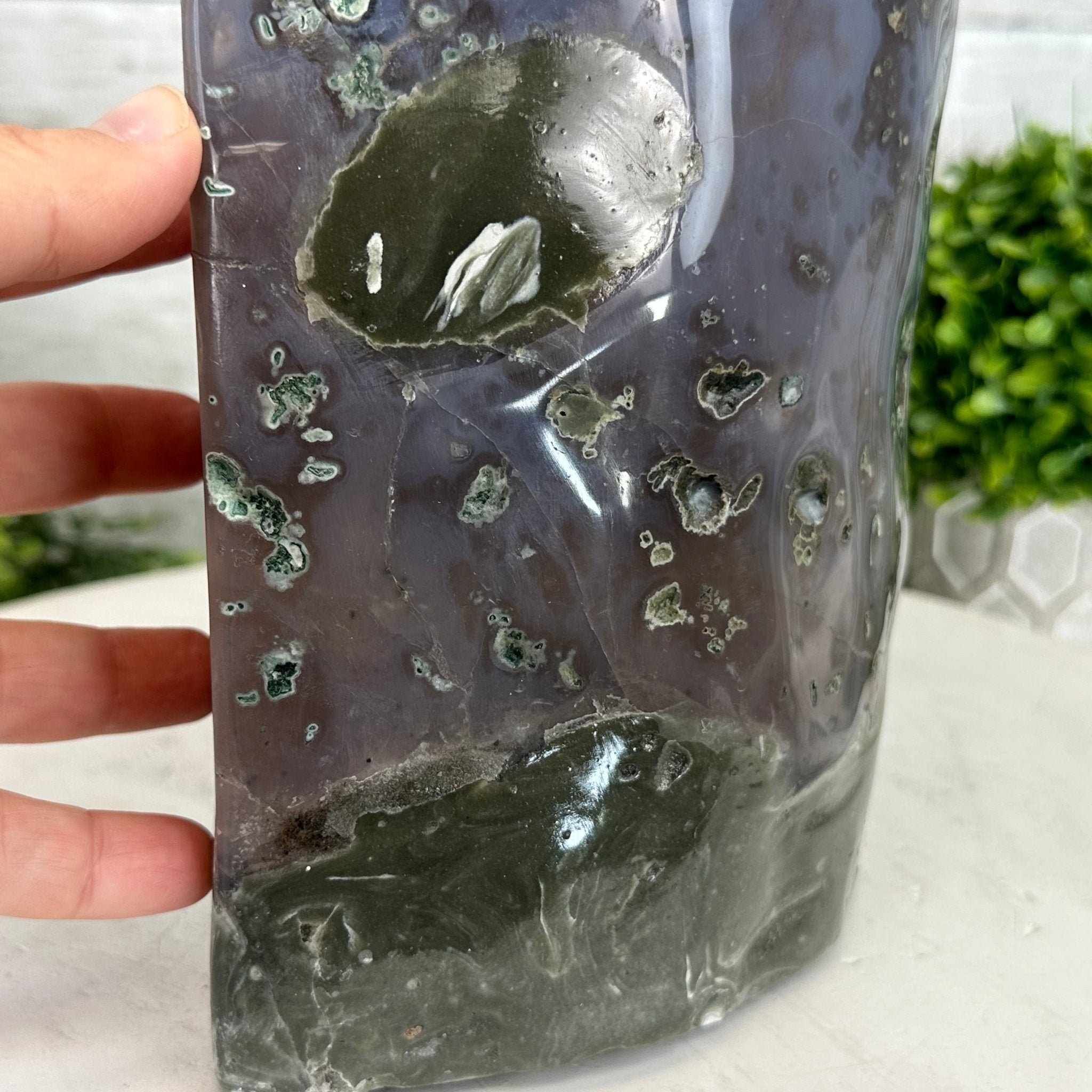 Extra Quality Polished Brazilian Amethyst Cathedral, 40 lbs & 15.5" tall Model #5602-0157 by Brazil Gems - Brazil GemsBrazil GemsExtra Quality Polished Brazilian Amethyst Cathedral, 40 lbs & 15.5" tall Model #5602-0157 by Brazil GemsPolished Cathedrals5602-0157