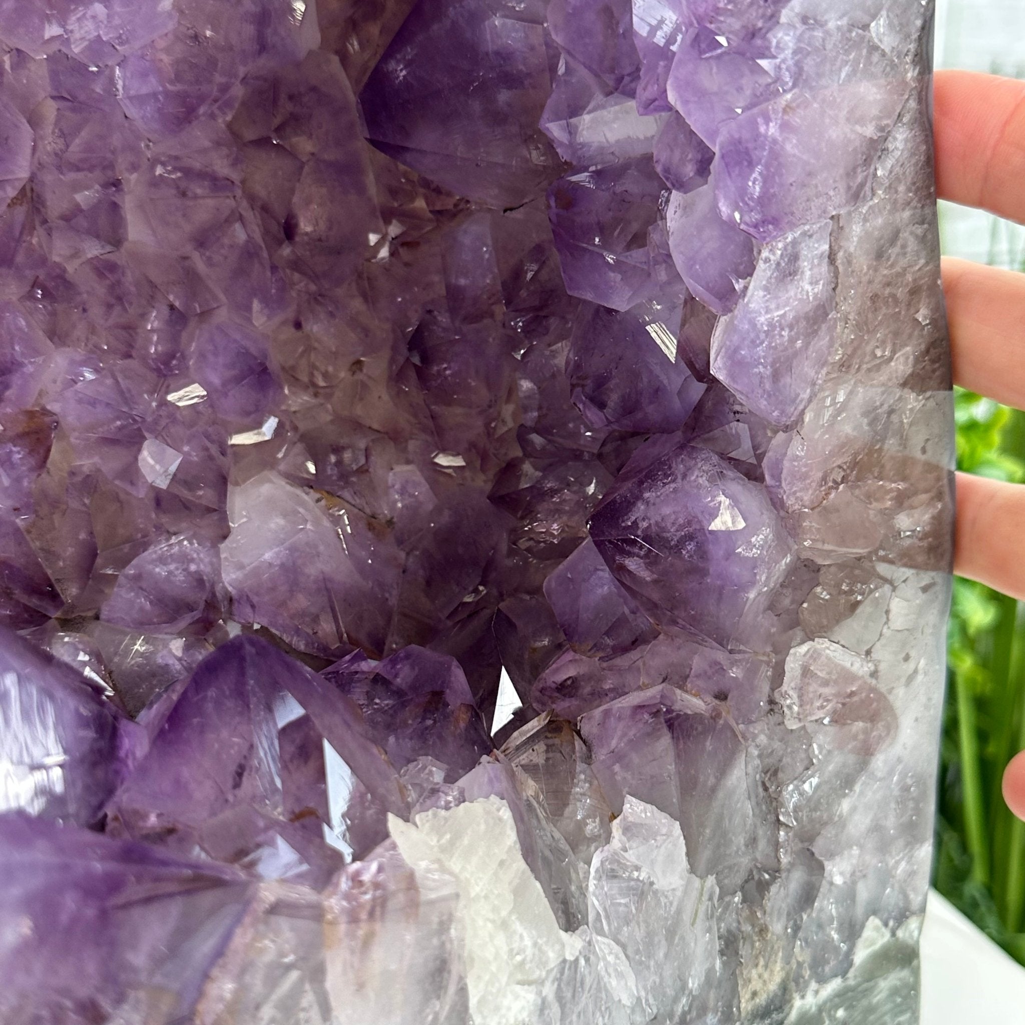 Extra Quality Polished Brazilian Amethyst Cathedral, 40 lbs & 15.5" tall Model #5602-0157 by Brazil Gems - Brazil GemsBrazil GemsExtra Quality Polished Brazilian Amethyst Cathedral, 40 lbs & 15.5" tall Model #5602-0157 by Brazil GemsPolished Cathedrals5602-0157