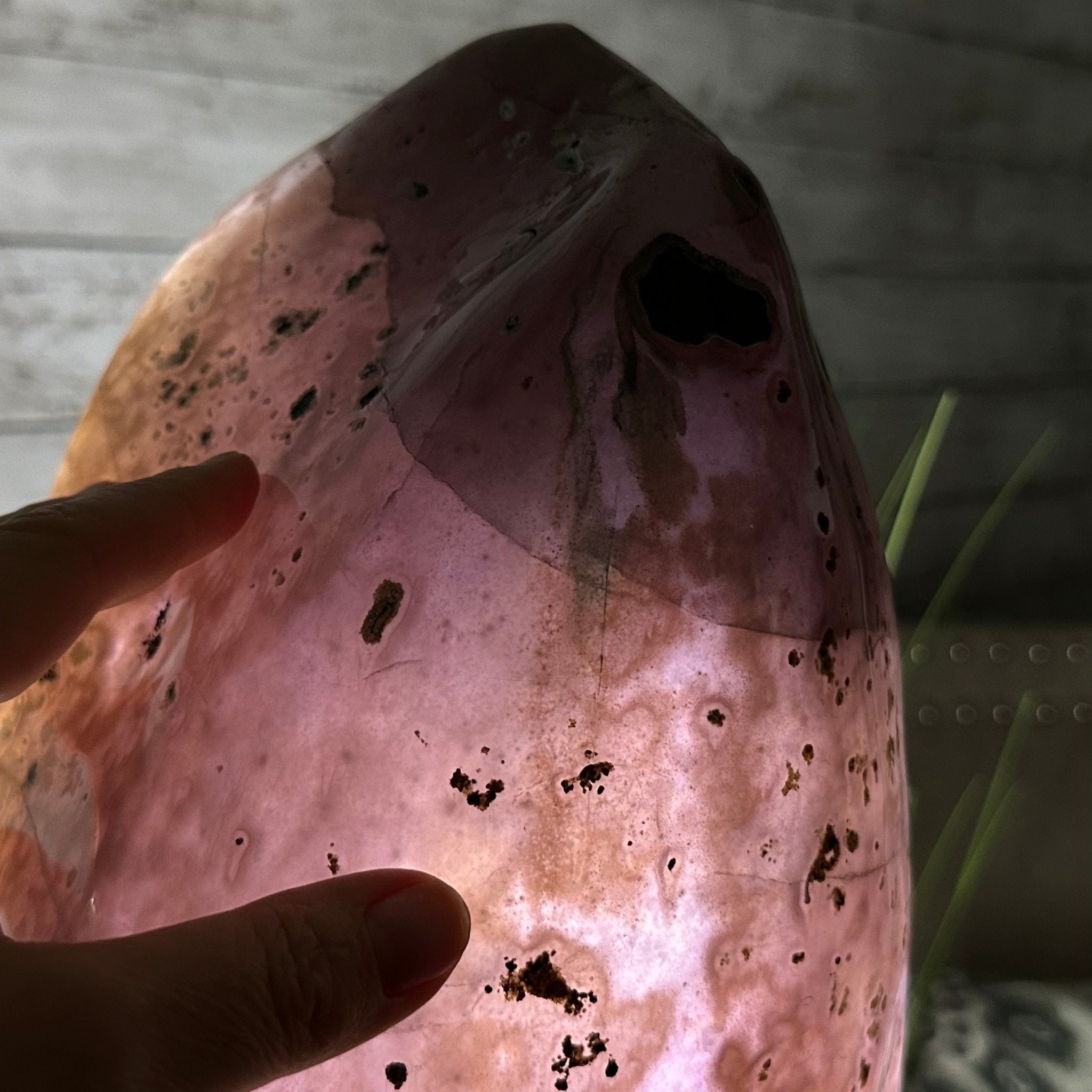 Extra Quality Polished Brazilian Amethyst Cathedral, 40 lbs & 15.5" tall Model #5602-0157 by Brazil Gems - Brazil GemsBrazil GemsExtra Quality Polished Brazilian Amethyst Cathedral, 40 lbs & 15.5" tall Model #5602-0157 by Brazil GemsPolished Cathedrals5602-0157