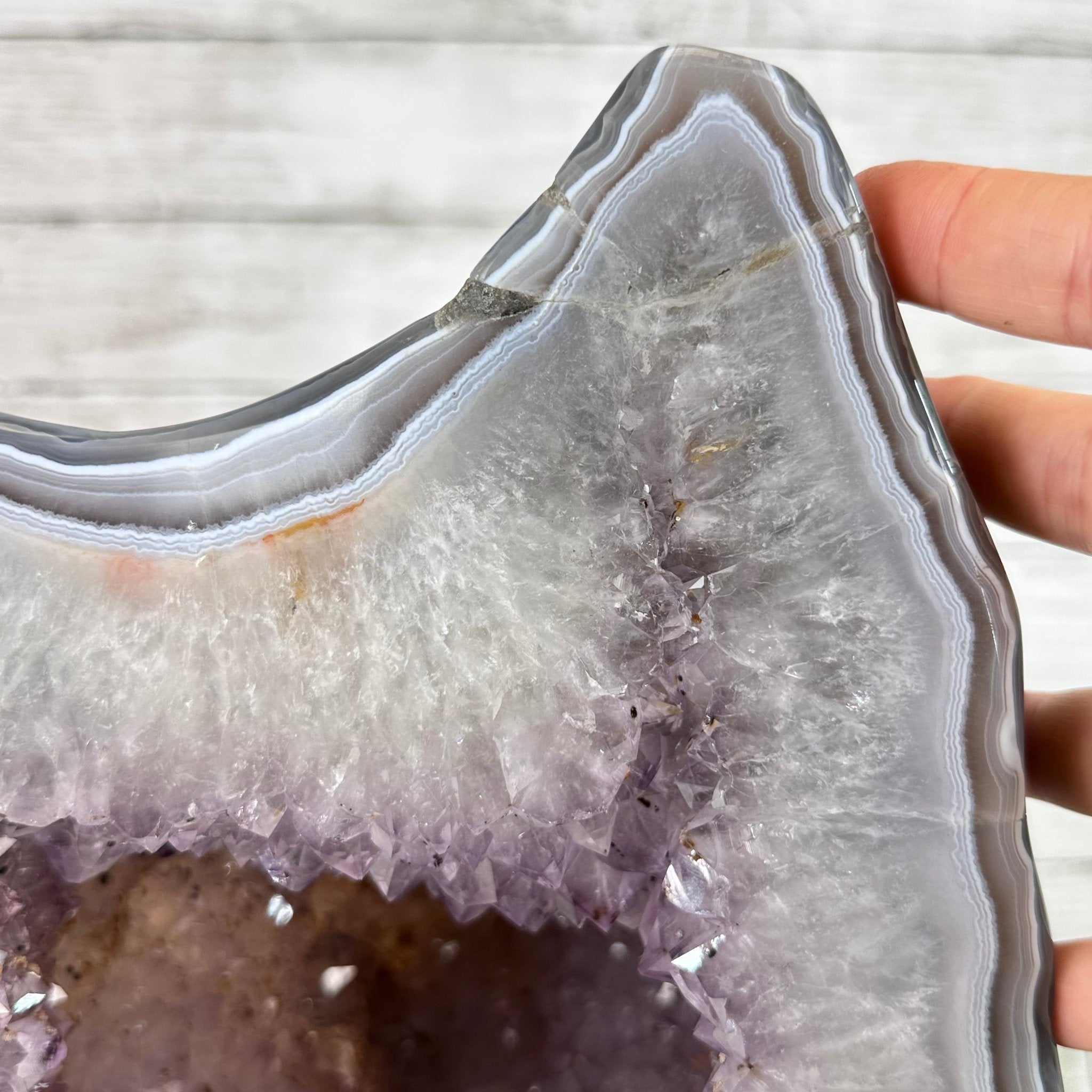 Extra Quality Polished Brazilian Amethyst Cathedral, 47.2 lbs & 18.6" tall Model #5602-0194 by Brazil Gems - Brazil GemsBrazil GemsExtra Quality Polished Brazilian Amethyst Cathedral, 47.2 lbs & 18.6" tall Model #5602-0194 by Brazil GemsPolished Cathedrals5602-0194