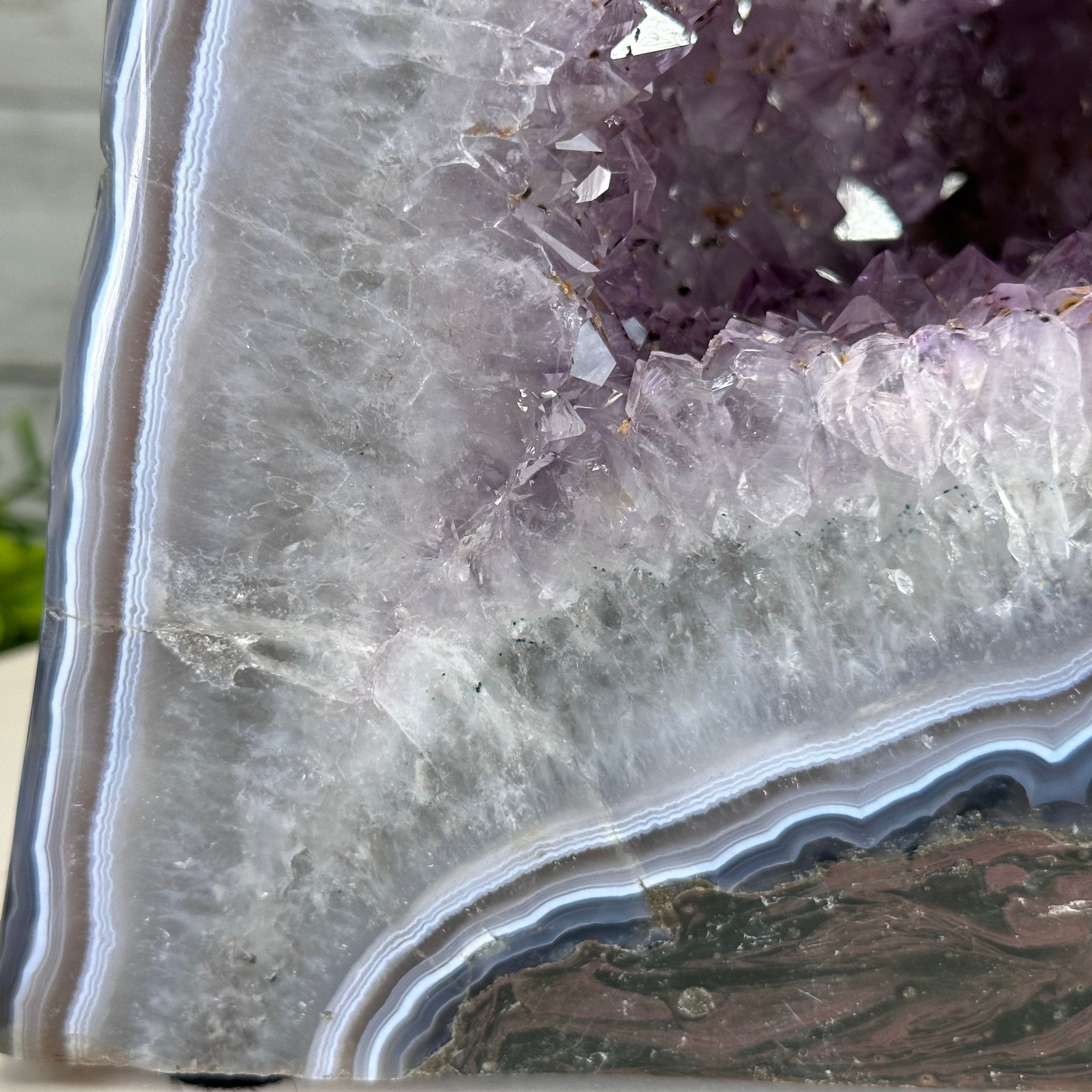 Extra Quality Polished Brazilian Amethyst Cathedral, 47.2 lbs & 18.6" tall Model #5602-0194 by Brazil Gems - Brazil GemsBrazil GemsExtra Quality Polished Brazilian Amethyst Cathedral, 47.2 lbs & 18.6" tall Model #5602-0194 by Brazil GemsPolished Cathedrals5602-0194