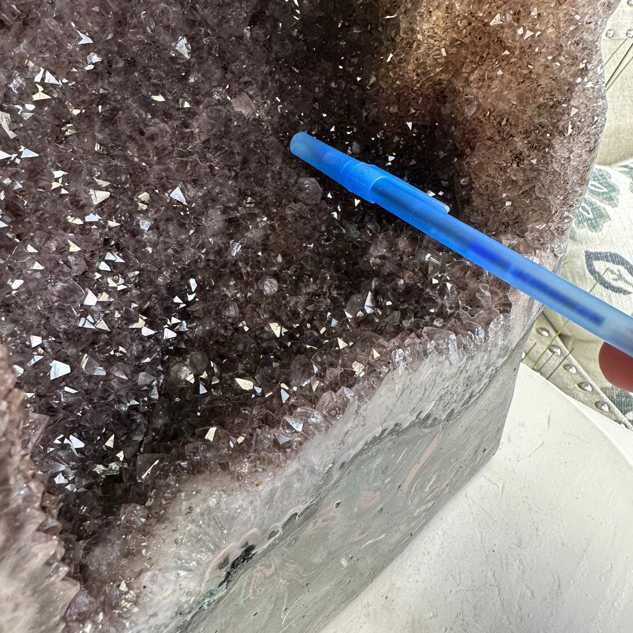 Extra Quality Polished Brazilian Amethyst Cathedral, 51.7 lbs & 30.5" tall Model #5602-0158 by Brazil Gems - Brazil GemsBrazil GemsExtra Quality Polished Brazilian Amethyst Cathedral, 51.7 lbs & 30.5" tall Model #5602-0158 by Brazil GemsPolished Cathedrals5602-0158