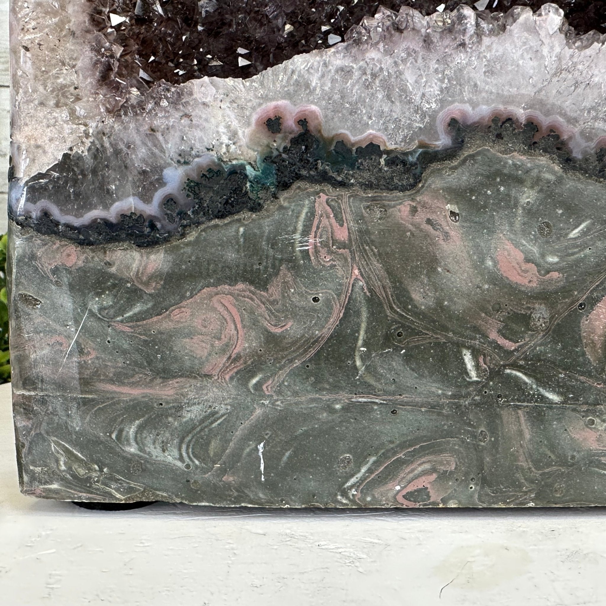 Extra Quality Polished Brazilian Amethyst Cathedral, 51.7 lbs & 30.5" tall Model #5602-0158 by Brazil Gems - Brazil GemsBrazil GemsExtra Quality Polished Brazilian Amethyst Cathedral, 51.7 lbs & 30.5" tall Model #5602-0158 by Brazil GemsPolished Cathedrals5602-0158