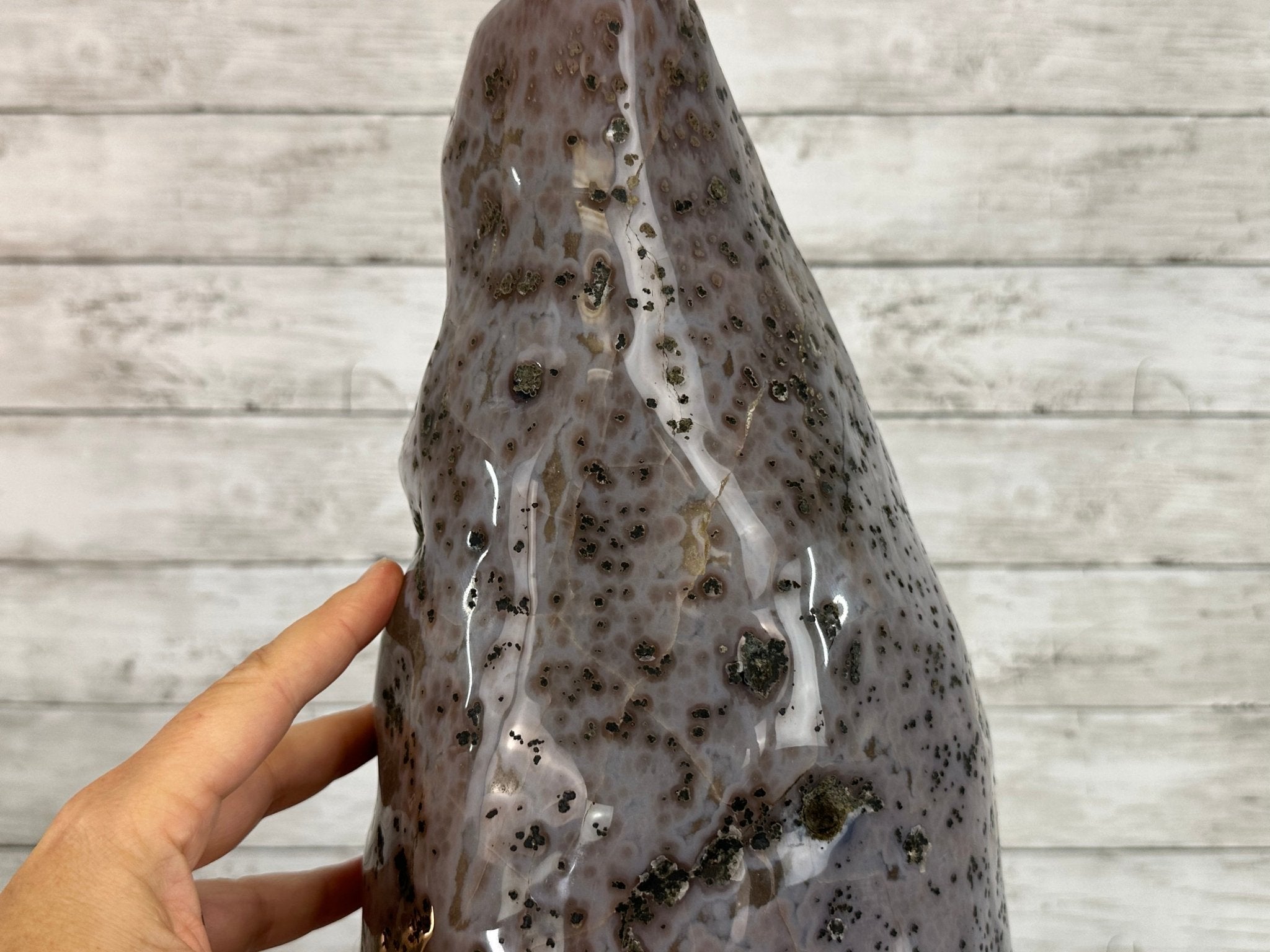 Extra Quality Polished Brazilian Amethyst Cathedral, 51.7 lbs & 30.5" tall Model #5602-0158 by Brazil Gems - Brazil GemsBrazil GemsExtra Quality Polished Brazilian Amethyst Cathedral, 51.7 lbs & 30.5" tall Model #5602-0158 by Brazil GemsPolished Cathedrals5602-0158