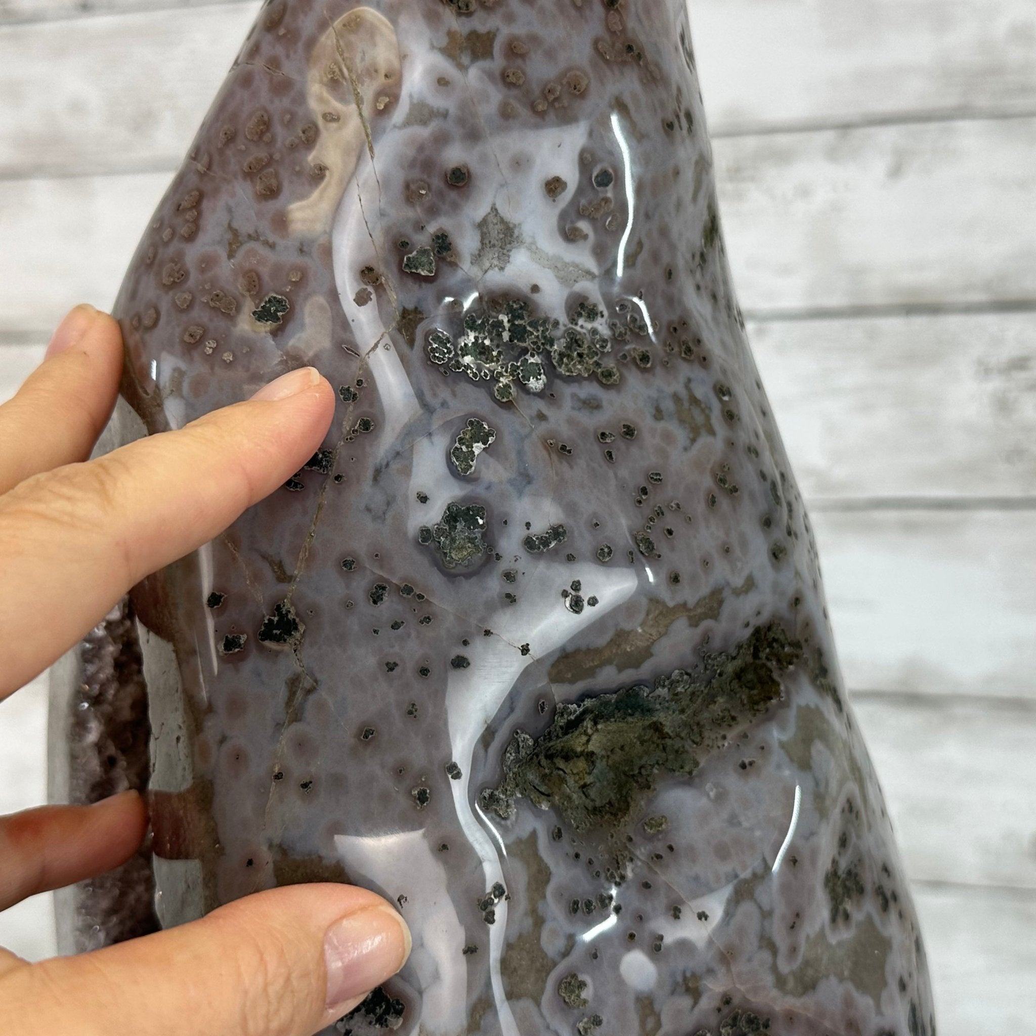 Extra Quality Polished Brazilian Amethyst Cathedral, 51.7 lbs & 30.5" tall Model #5602-0158 by Brazil Gems - Brazil GemsBrazil GemsExtra Quality Polished Brazilian Amethyst Cathedral, 51.7 lbs & 30.5" tall Model #5602-0158 by Brazil GemsPolished Cathedrals5602-0158