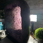 Extra Quality Polished Brazilian Amethyst Cathedral, 62.6 lbs & 16.25" tall Model #5602-0161 by Brazil Gems - Brazil GemsBrazil GemsExtra Quality Polished Brazilian Amethyst Cathedral, 62.6 lbs & 16.25" tall Model #5602-0161 by Brazil GemsPolished Cathedrals5602-0161