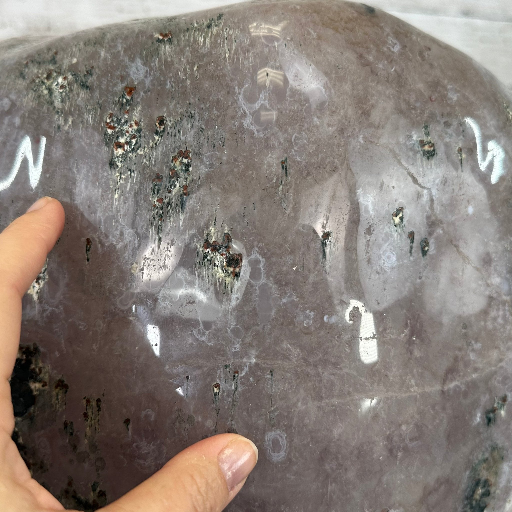 Extra Quality Polished Brazilian Amethyst Cathedral, 62.6 lbs & 16.25" tall Model #5602-0161 by Brazil Gems - Brazil GemsBrazil GemsExtra Quality Polished Brazilian Amethyst Cathedral, 62.6 lbs & 16.25" tall Model #5602-0161 by Brazil GemsPolished Cathedrals5602-0161