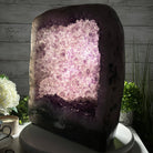 Extra Quality Polished Brazilian Amethyst Cathedral, 62.6 lbs & 16.25" tall Model #5602-0161 by Brazil Gems - Brazil GemsBrazil GemsExtra Quality Polished Brazilian Amethyst Cathedral, 62.6 lbs & 16.25" tall Model #5602-0161 by Brazil GemsPolished Cathedrals5602-0161