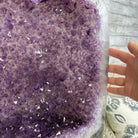 Extra Quality Polished Brazilian Amethyst Cathedral, 62.6 lbs & 16.25" tall Model #5602-0161 by Brazil Gems - Brazil GemsBrazil GemsExtra Quality Polished Brazilian Amethyst Cathedral, 62.6 lbs & 16.25" tall Model #5602-0161 by Brazil GemsPolished Cathedrals5602-0161