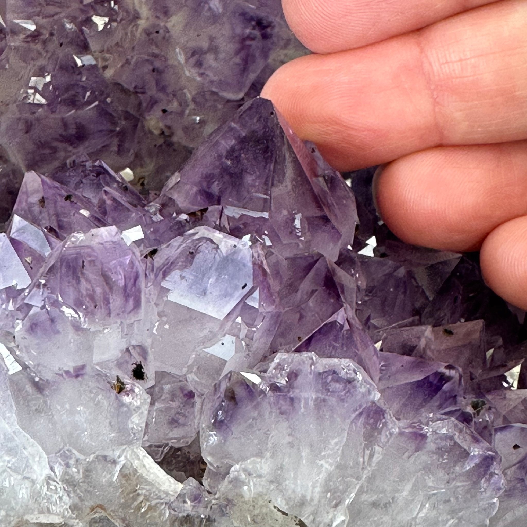 Extra Quality Polished Brazilian Amethyst Cathedral, 62.6 lbs & 16.25" tall Model #5602-0161 by Brazil Gems - Brazil GemsBrazil GemsExtra Quality Polished Brazilian Amethyst Cathedral, 62.6 lbs & 16.25" tall Model #5602-0161 by Brazil GemsPolished Cathedrals5602-0161