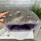 Extra Quality Polished Brazilian Amethyst Cathedral, 62.6 lbs & 16.25" tall Model #5602-0161 by Brazil Gems - Brazil GemsBrazil GemsExtra Quality Polished Brazilian Amethyst Cathedral, 62.6 lbs & 16.25" tall Model #5602-0161 by Brazil GemsPolished Cathedrals5602-0161