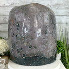 Extra Quality Polished Brazilian Amethyst Cathedral, 62.6 lbs & 16.25" tall Model #5602-0161 by Brazil Gems - Brazil GemsBrazil GemsExtra Quality Polished Brazilian Amethyst Cathedral, 62.6 lbs & 16.25" tall Model #5602-0161 by Brazil GemsPolished Cathedrals5602-0161