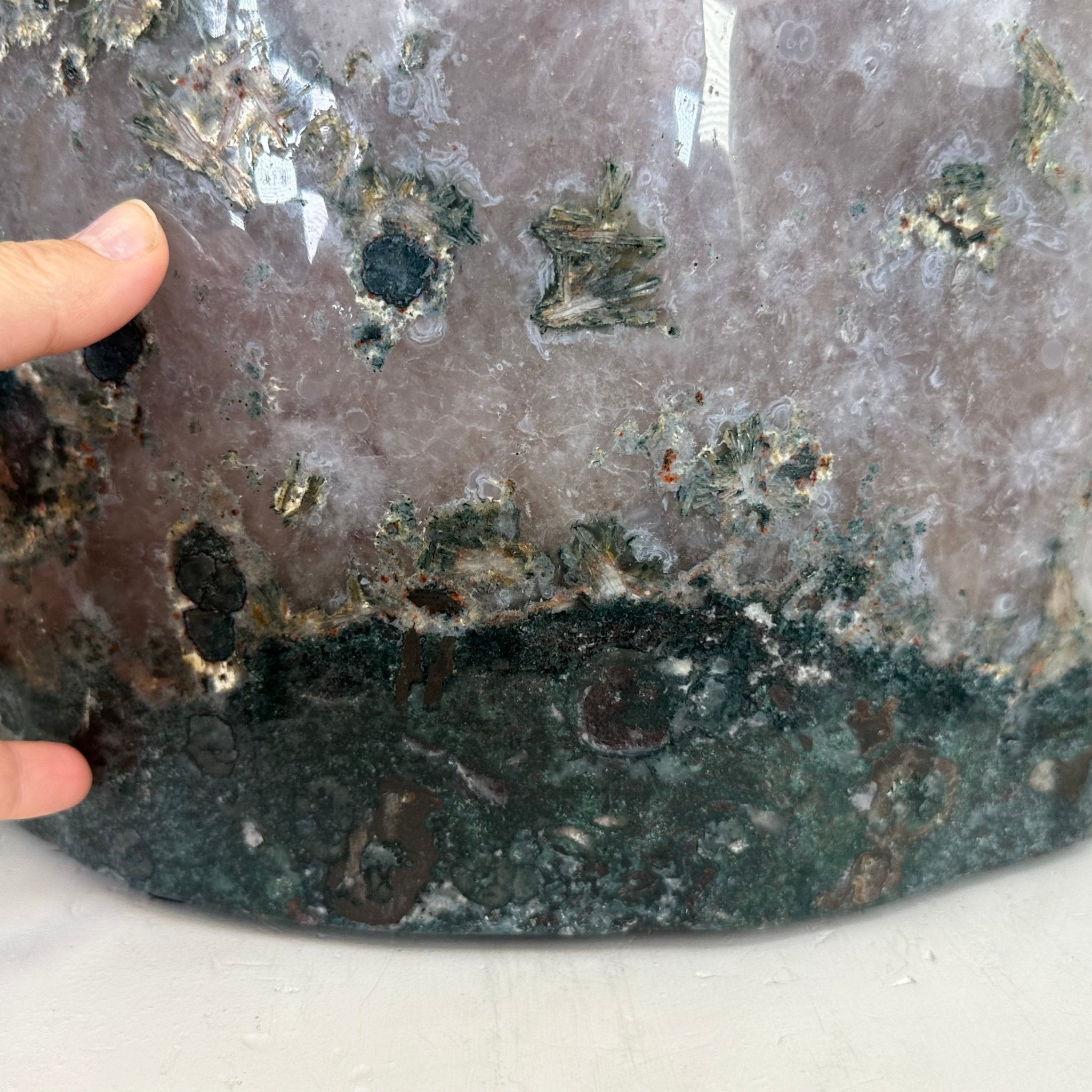 Extra Quality Polished Brazilian Amethyst Cathedral, 62.6 lbs & 16.25" tall Model #5602-0161 by Brazil Gems - Brazil GemsBrazil GemsExtra Quality Polished Brazilian Amethyst Cathedral, 62.6 lbs & 16.25" tall Model #5602-0161 by Brazil GemsPolished Cathedrals5602-0161