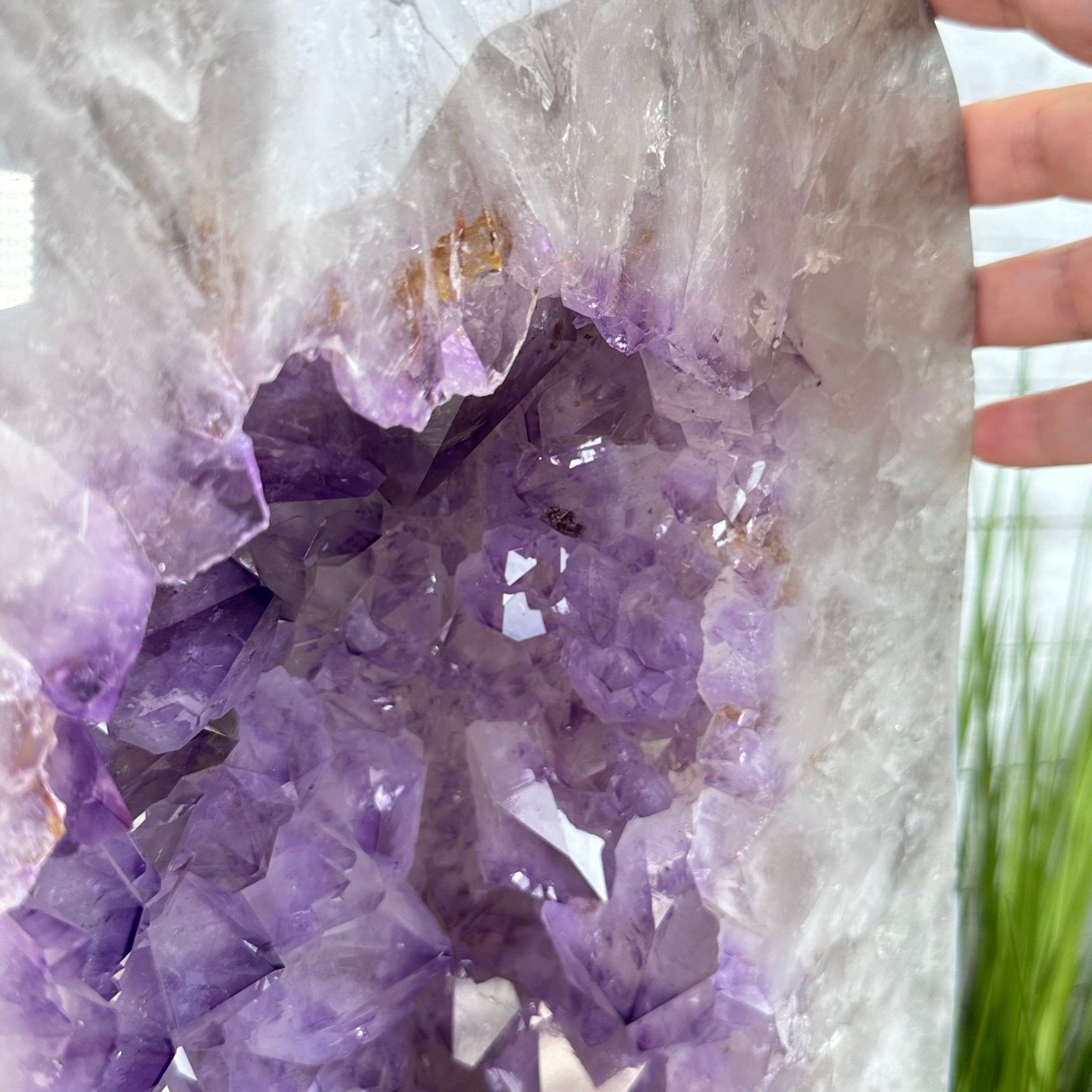 Extra Quality Polished Brazilian Amethyst Cathedral, 66.3 lbs & 16" tall Model #5602-0015 by Brazil Gems - Brazil GemsBrazil GemsExtra Quality Polished Brazilian Amethyst Cathedral, 66.3 lbs & 16" tall Model #5602-0015 by Brazil GemsPolished Cathedrals5602-0015