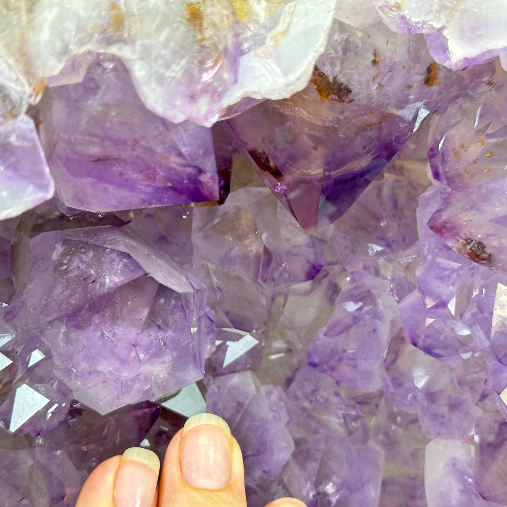 Extra Quality Polished Brazilian Amethyst Cathedral, 66.3 lbs & 16" tall Model #5602-0015 by Brazil Gems - Brazil GemsBrazil GemsExtra Quality Polished Brazilian Amethyst Cathedral, 66.3 lbs & 16" tall Model #5602-0015 by Brazil GemsPolished Cathedrals5602-0015