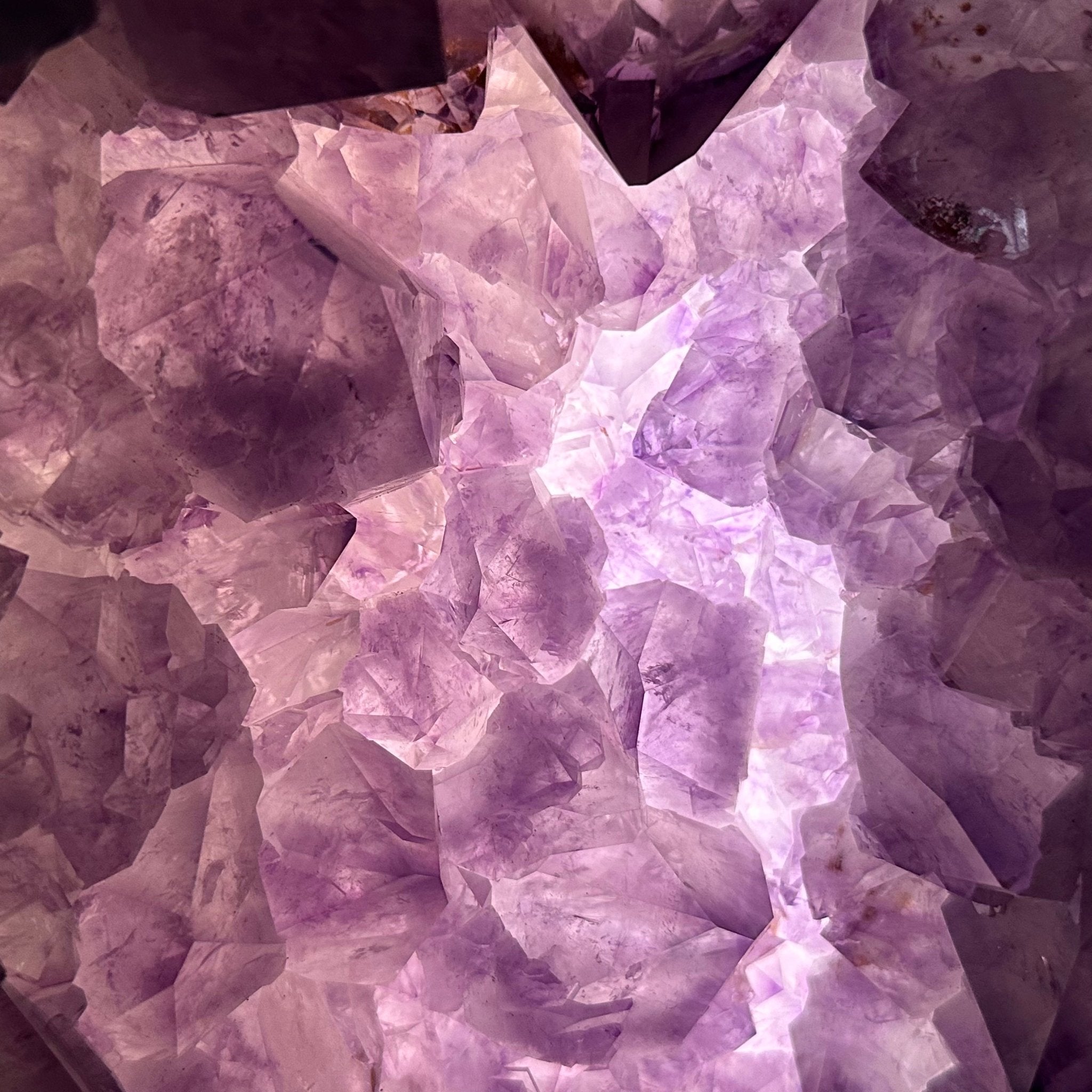 Extra Quality Polished Brazilian Amethyst Cathedral, 66.3 lbs & 16" tall Model #5602-0015 by Brazil Gems - Brazil GemsBrazil GemsExtra Quality Polished Brazilian Amethyst Cathedral, 66.3 lbs & 16" tall Model #5602-0015 by Brazil GemsPolished Cathedrals5602-0015
