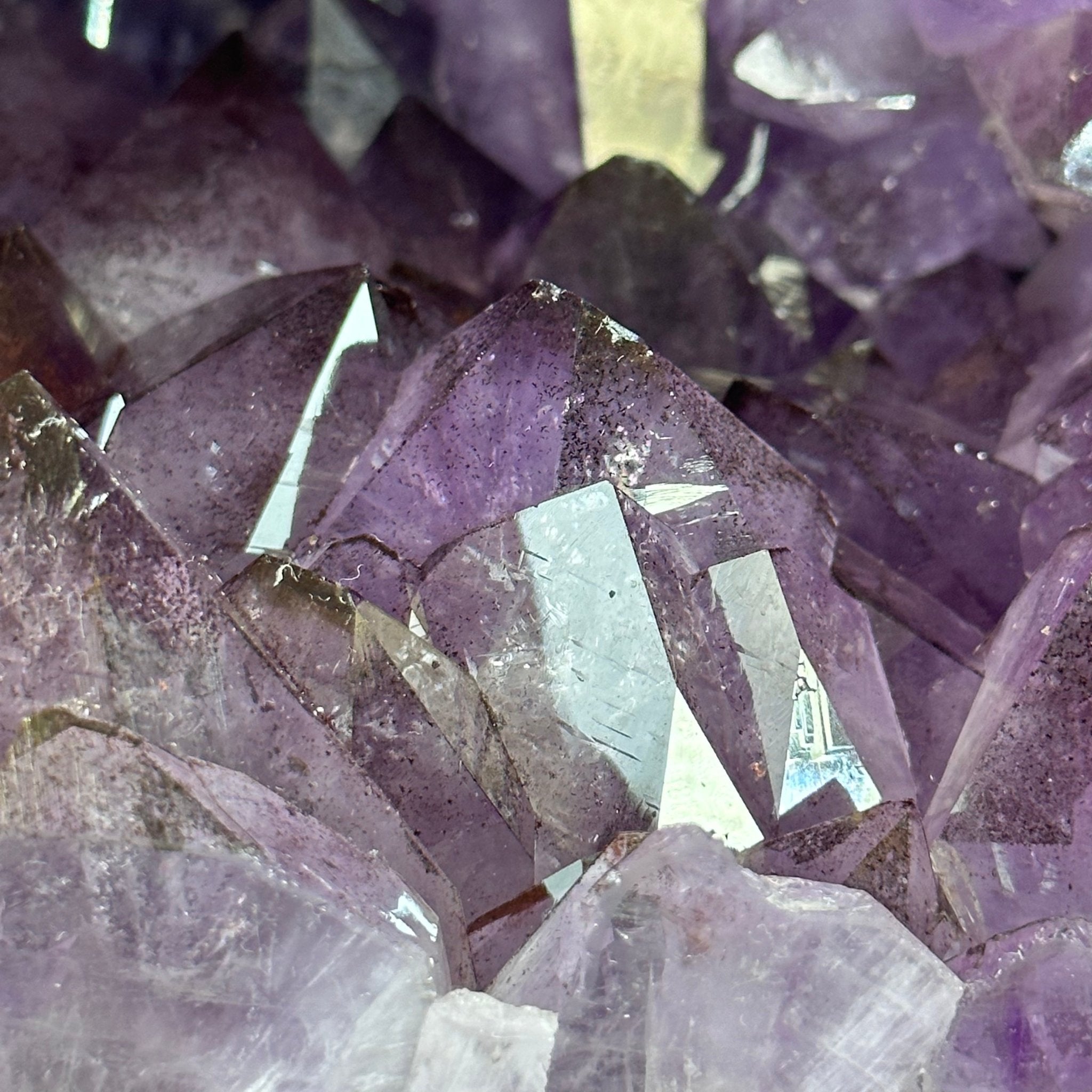 Extra Quality Polished Brazilian Amethyst Cathedral, 70.1 lbs & 13.5" tall Model #5602-0016 by Brazil Gems - Brazil GemsBrazil GemsExtra Quality Polished Brazilian Amethyst Cathedral, 70.1 lbs & 13.5" tall Model #5602-0016 by Brazil GemsPolished Cathedrals5602-0016