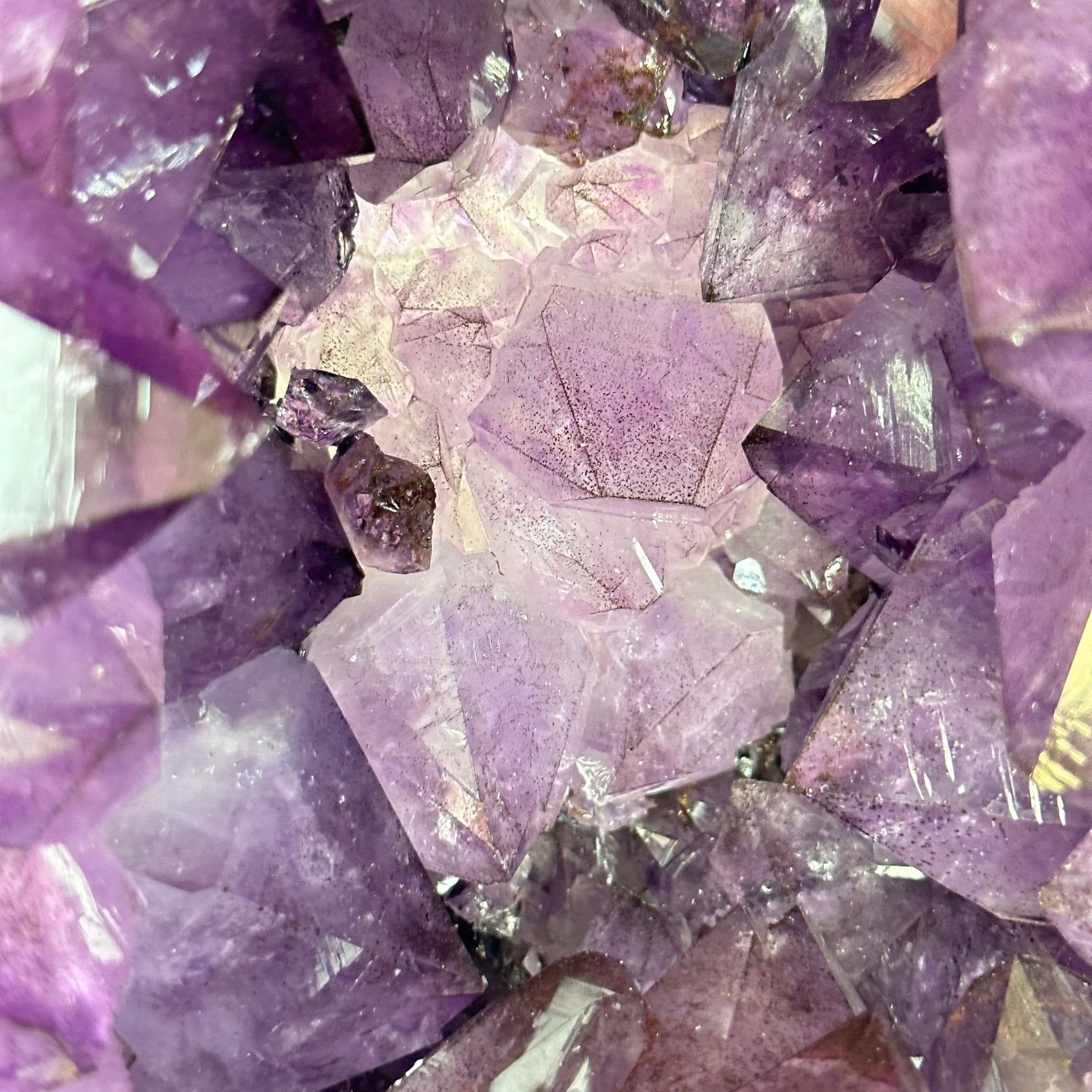 Extra Quality Polished Brazilian Amethyst Cathedral, 70.1 lbs & 13.5" tall Model #5602-0016 by Brazil Gems - Brazil GemsBrazil GemsExtra Quality Polished Brazilian Amethyst Cathedral, 70.1 lbs & 13.5" tall Model #5602-0016 by Brazil GemsPolished Cathedrals5602-0016