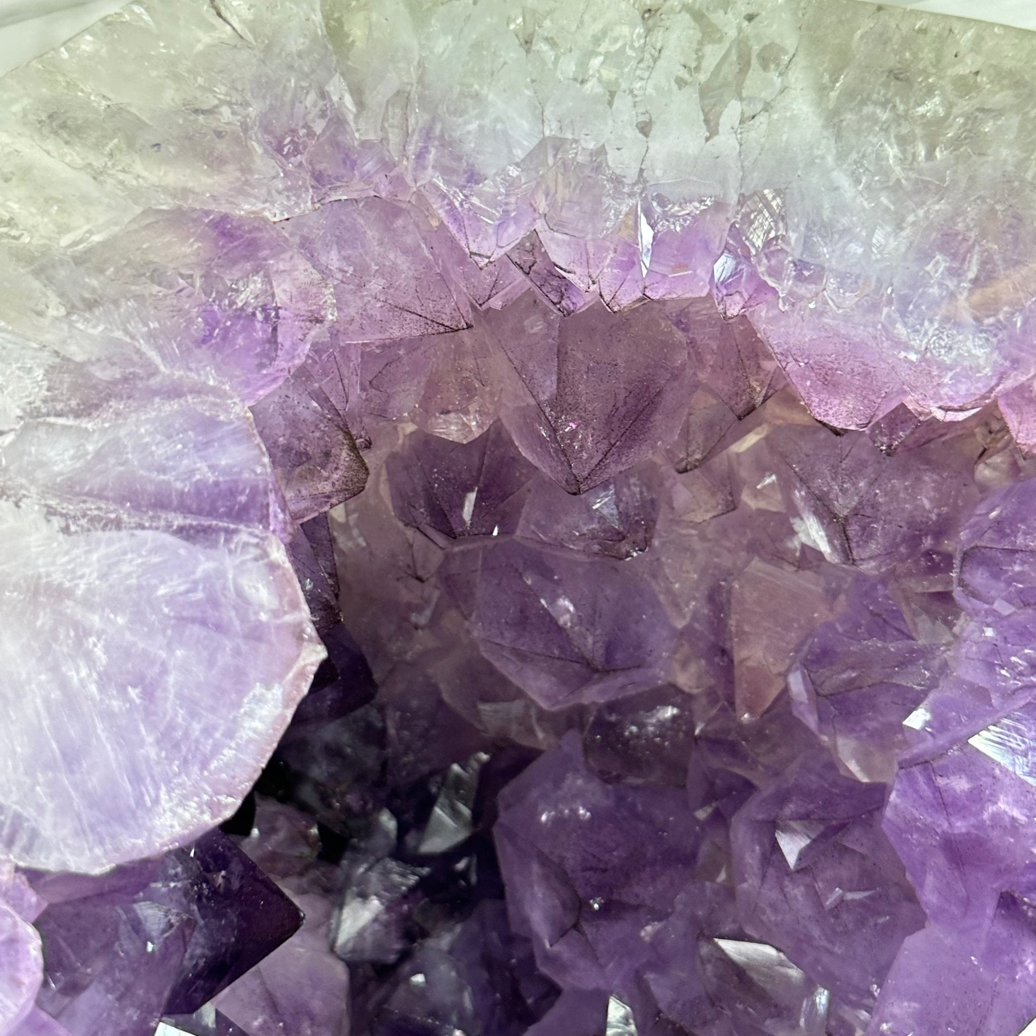 Extra Quality Polished Brazilian Amethyst Cathedral, 70.1 lbs & 13.5" tall Model #5602-0016 by Brazil Gems - Brazil GemsBrazil GemsExtra Quality Polished Brazilian Amethyst Cathedral, 70.1 lbs & 13.5" tall Model #5602-0016 by Brazil GemsPolished Cathedrals5602-0016