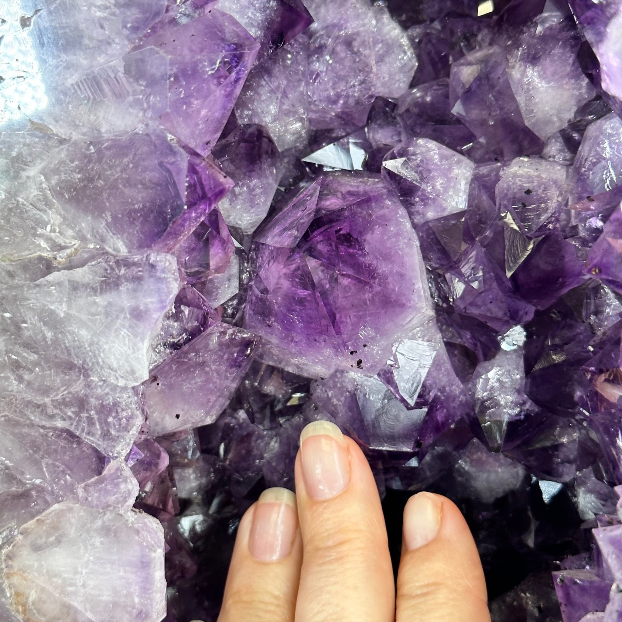 Extra Quality Polished Brazilian Amethyst Cathedral, 70.9 lbs & 28.7" tall Model #5602-0177 by Brazil Gems - Brazil GemsBrazil GemsExtra Quality Polished Brazilian Amethyst Cathedral, 70.9 lbs & 28.7" tall Model #5602-0177 by Brazil GemsPolished Cathedrals5602-0177