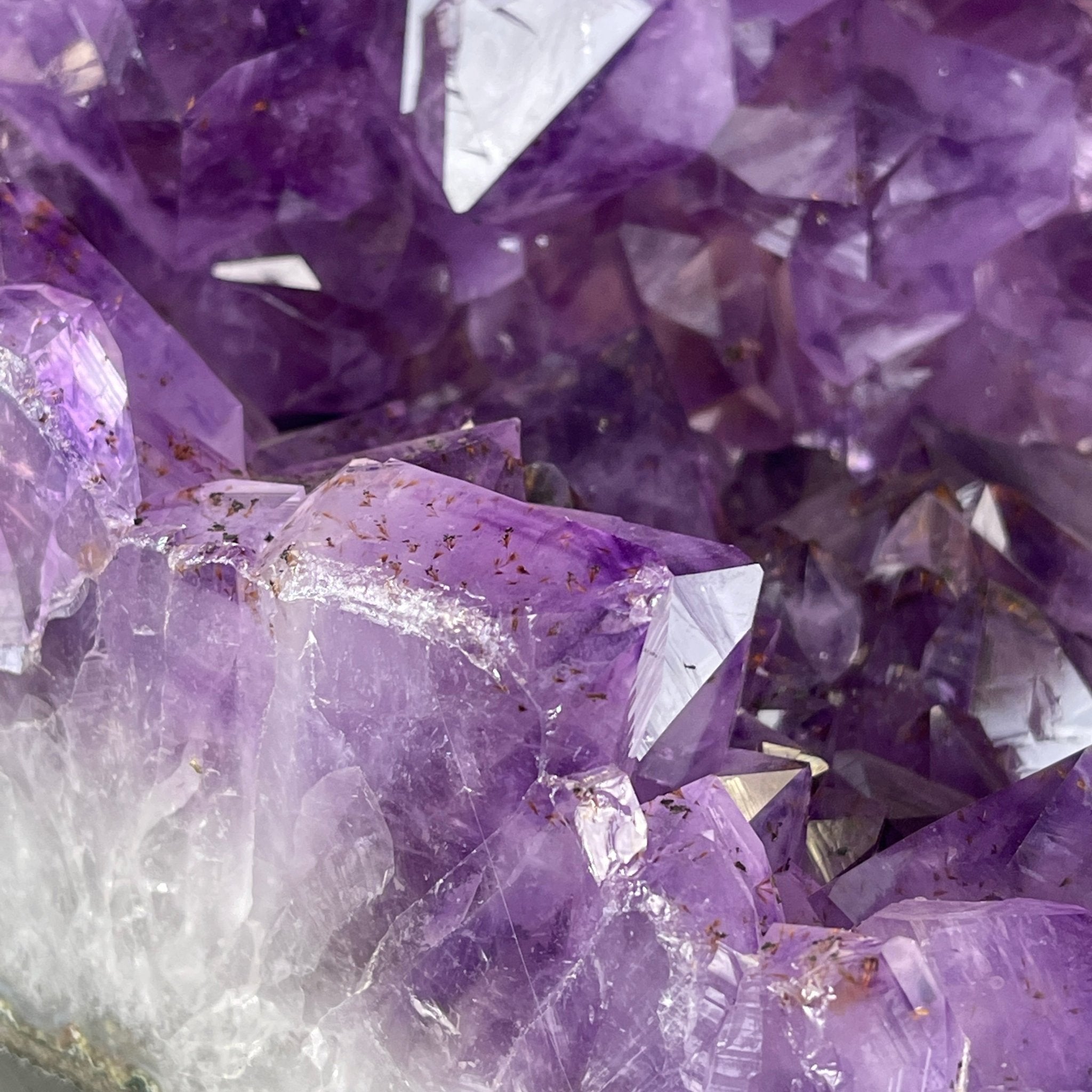 Extra Quality Polished Brazilian Amethyst Cathedral, 76.7 lbs & 16.75" tall Model #5602-0103 by Brazil Gems - Brazil GemsBrazil GemsExtra Quality Polished Brazilian Amethyst Cathedral, 76.7 lbs & 16.75" tall Model #5602-0103 by Brazil GemsPolished Cathedrals5602-0103