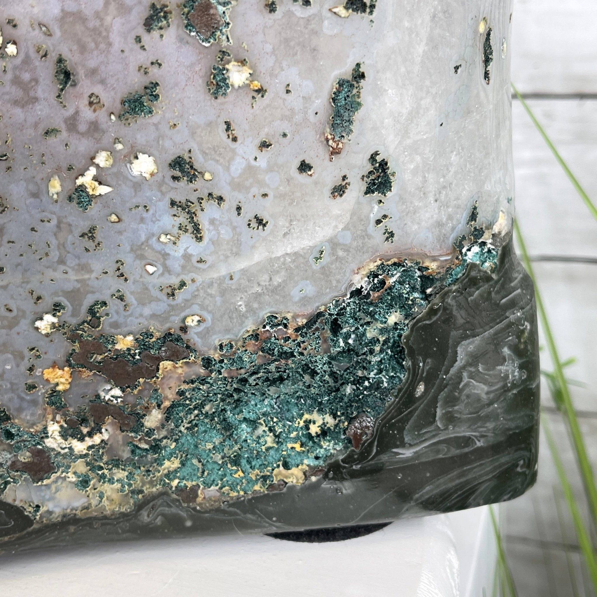 Extra Quality Polished Brazilian Amethyst Cathedral, 76.7 lbs & 16.75" tall Model #5602-0103 by Brazil Gems - Brazil GemsBrazil GemsExtra Quality Polished Brazilian Amethyst Cathedral, 76.7 lbs & 16.75" tall Model #5602-0103 by Brazil GemsPolished Cathedrals5602-0103