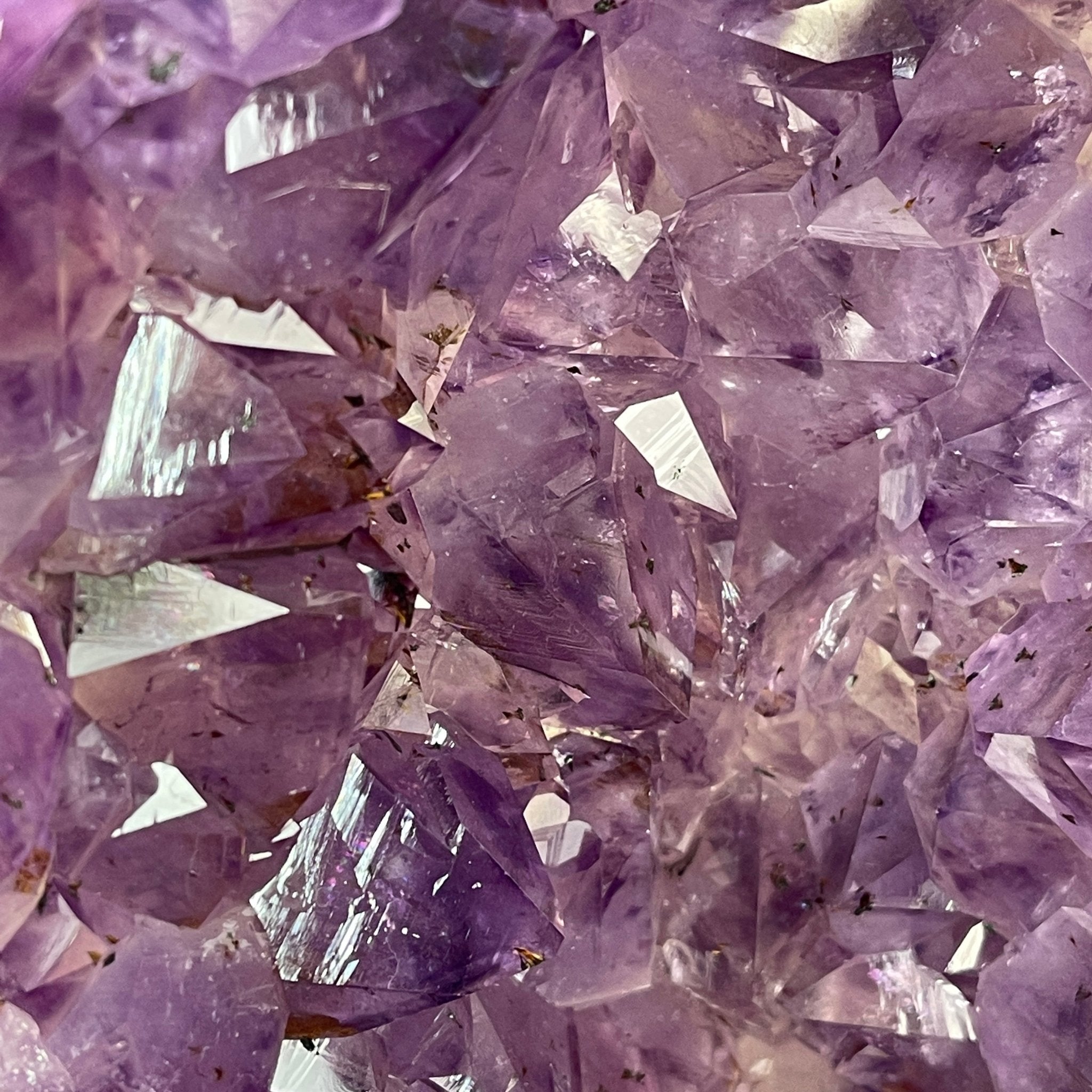 Extra Quality Polished Brazilian Amethyst Cathedral, 80.9 lbs & 15.5" tall Model #5602-0105 by Brazil Gems - Brazil GemsBrazil GemsExtra Quality Polished Brazilian Amethyst Cathedral, 80.9 lbs & 15.5" tall Model #5602-0105 by Brazil GemsPolished Cathedrals5602-0105