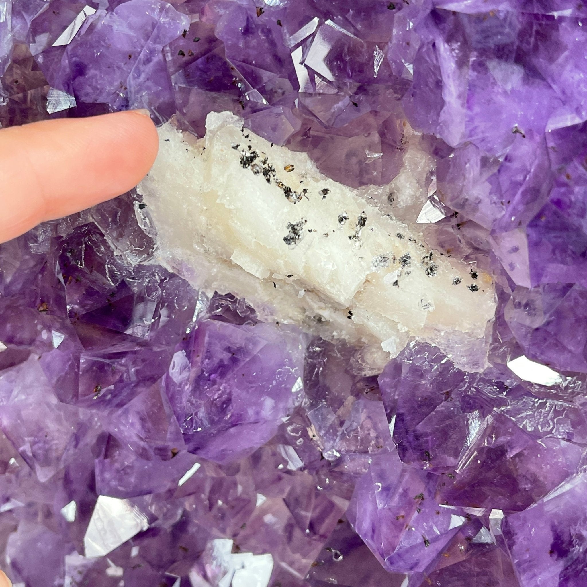 Extra Quality Polished Brazilian Amethyst Cathedral, 80.9 lbs & 15.5" tall Model #5602-0105 by Brazil Gems - Brazil GemsBrazil GemsExtra Quality Polished Brazilian Amethyst Cathedral, 80.9 lbs & 15.5" tall Model #5602-0105 by Brazil GemsPolished Cathedrals5602-0105