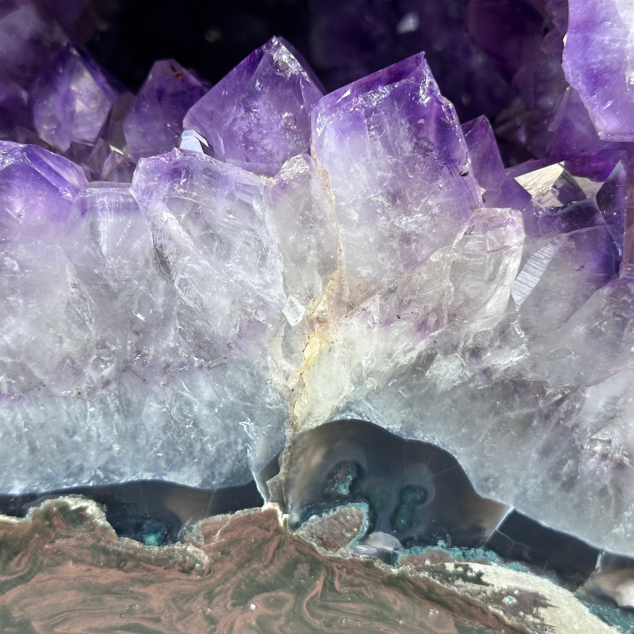 Extra Quality Polished Brazilian Amethyst Cathedral, 82.5 lbs & 23.6" tall Model #5602-0027 by Brazil Gems - Brazil GemsBrazil GemsExtra Quality Polished Brazilian Amethyst Cathedral, 82.5 lbs & 23.6" tall Model #5602-0027 by Brazil GemsPolished Cathedrals5602-0027