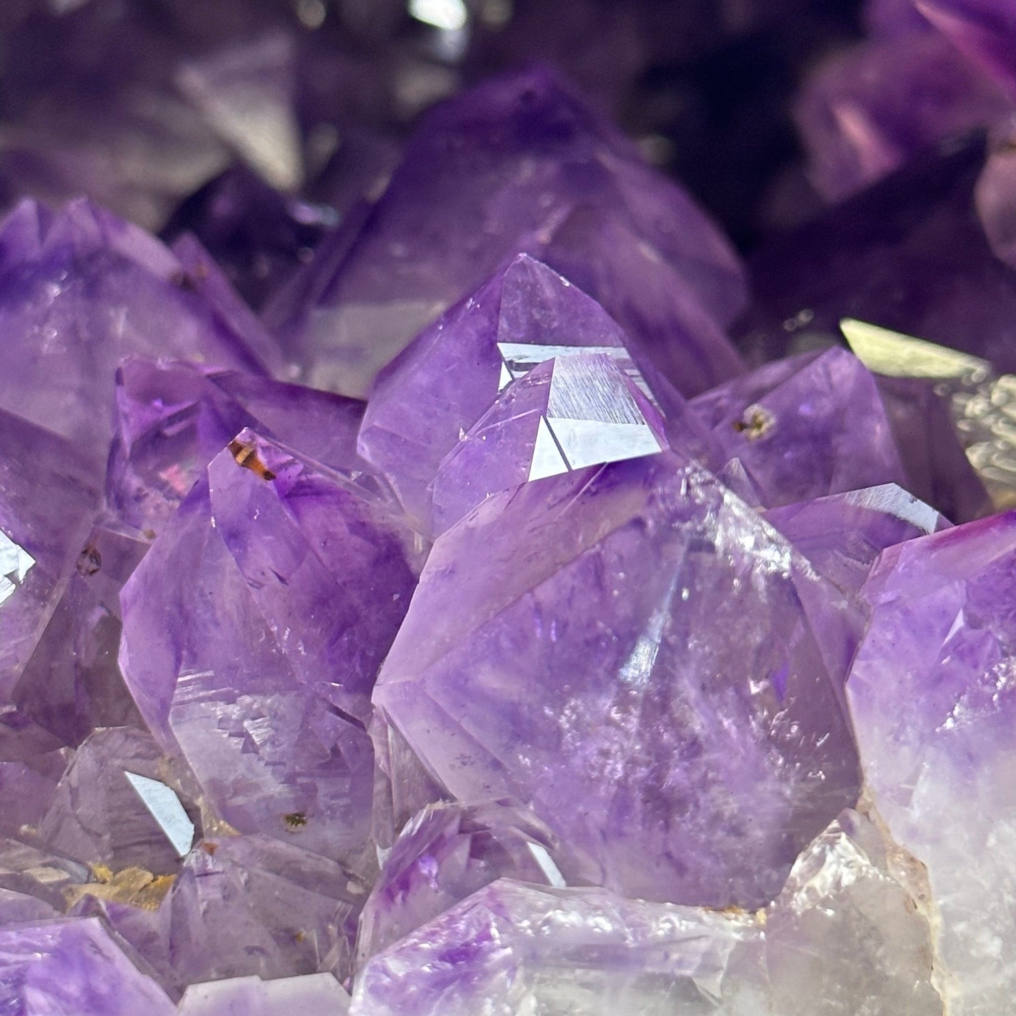 Extra Quality Polished Brazilian Amethyst Cathedral, 82.5 lbs & 23.6" tall Model #5602-0027 by Brazil Gems - Brazil GemsBrazil GemsExtra Quality Polished Brazilian Amethyst Cathedral, 82.5 lbs & 23.6" tall Model #5602-0027 by Brazil GemsPolished Cathedrals5602-0027