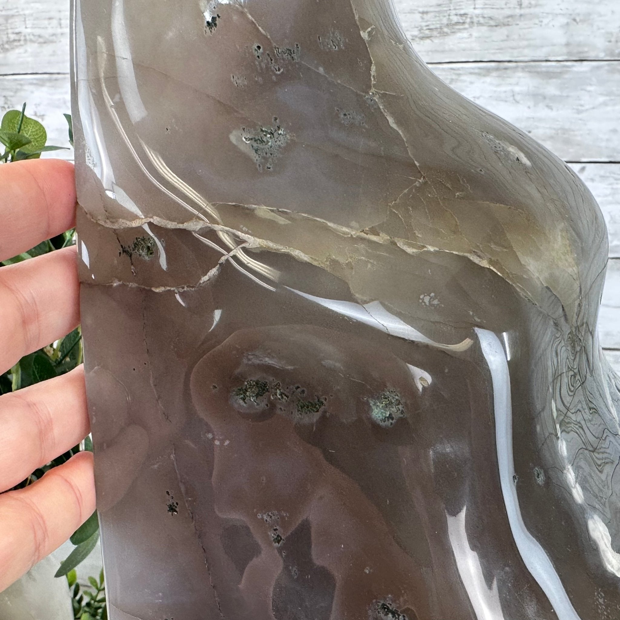 Extra Quality Polished Brazilian Amethyst Cathedral, 82.5 lbs & 23.6" tall Model #5602-0027 by Brazil Gems - Brazil GemsBrazil GemsExtra Quality Polished Brazilian Amethyst Cathedral, 82.5 lbs & 23.6" tall Model #5602-0027 by Brazil GemsPolished Cathedrals5602-0027