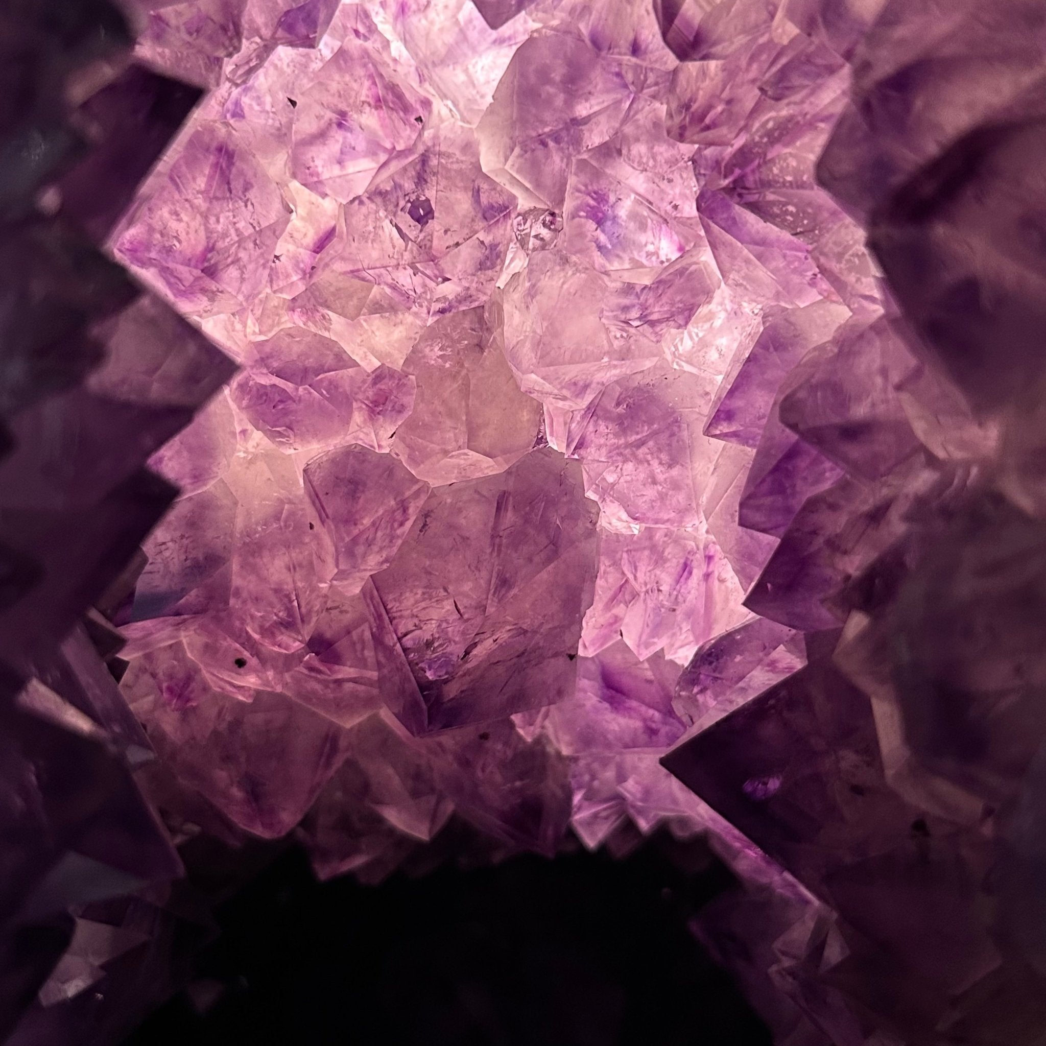 Extra Quality Polished Brazilian Amethyst Cathedral, 82.5 lbs & 23.6" tall Model #5602-0027 by Brazil Gems - Brazil GemsBrazil GemsExtra Quality Polished Brazilian Amethyst Cathedral, 82.5 lbs & 23.6" tall Model #5602-0027 by Brazil GemsPolished Cathedrals5602-0027