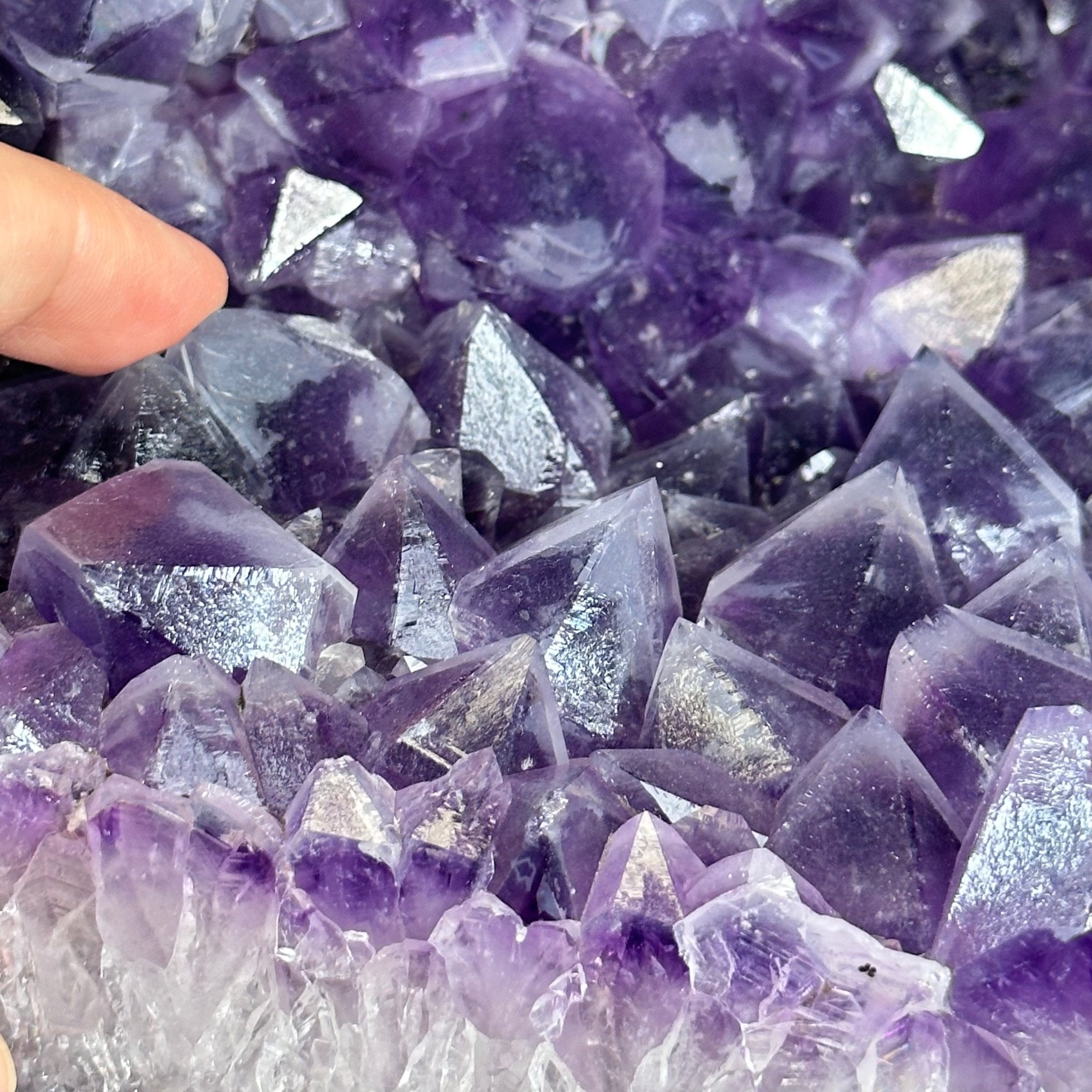 Extra Quality Polished Brazilian Amethyst Cathedral, 82.8 lbs & 15.9" tall Model #5602-0197 by Brazil Gems - Brazil GemsBrazil GemsExtra Quality Polished Brazilian Amethyst Cathedral, 82.8 lbs & 15.9" tall Model #5602-0197 by Brazil GemsPolished Cathedrals5602-0197