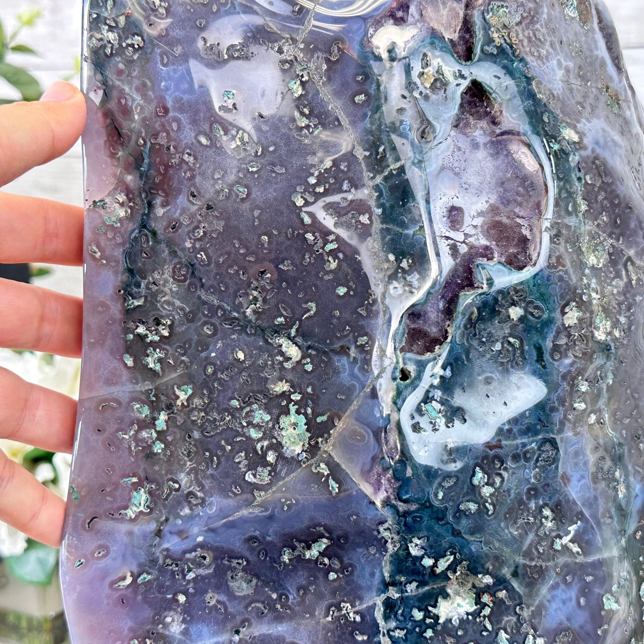 Extra Quality Polished Brazilian Amethyst Cathedral, 82.8 lbs & 15.9" tall Model #5602-0197 by Brazil Gems - Brazil GemsBrazil GemsExtra Quality Polished Brazilian Amethyst Cathedral, 82.8 lbs & 15.9" tall Model #5602-0197 by Brazil GemsPolished Cathedrals5602-0197