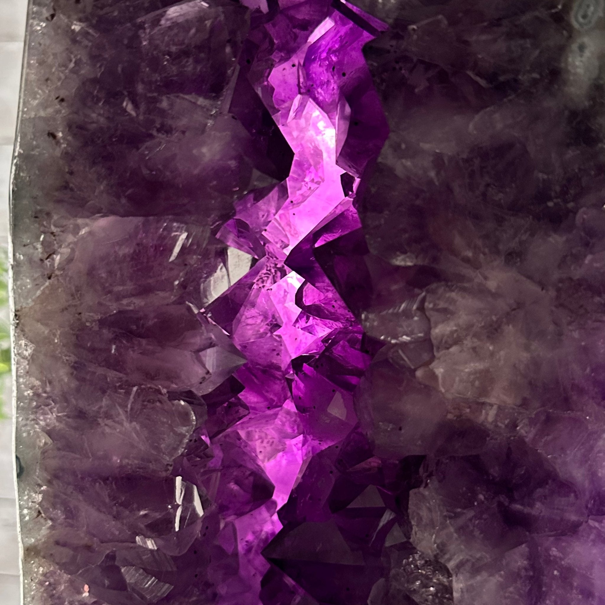 Extra Quality Polished Brazilian Amethyst Cathedral, 83.8 lbs & 23" tall Model #5602-0008 by Brazil Gems - Brazil GemsBrazil GemsExtra Quality Polished Brazilian Amethyst Cathedral, 83.8 lbs & 23" tall Model #5602-0008 by Brazil GemsPolished Cathedrals5602-0008