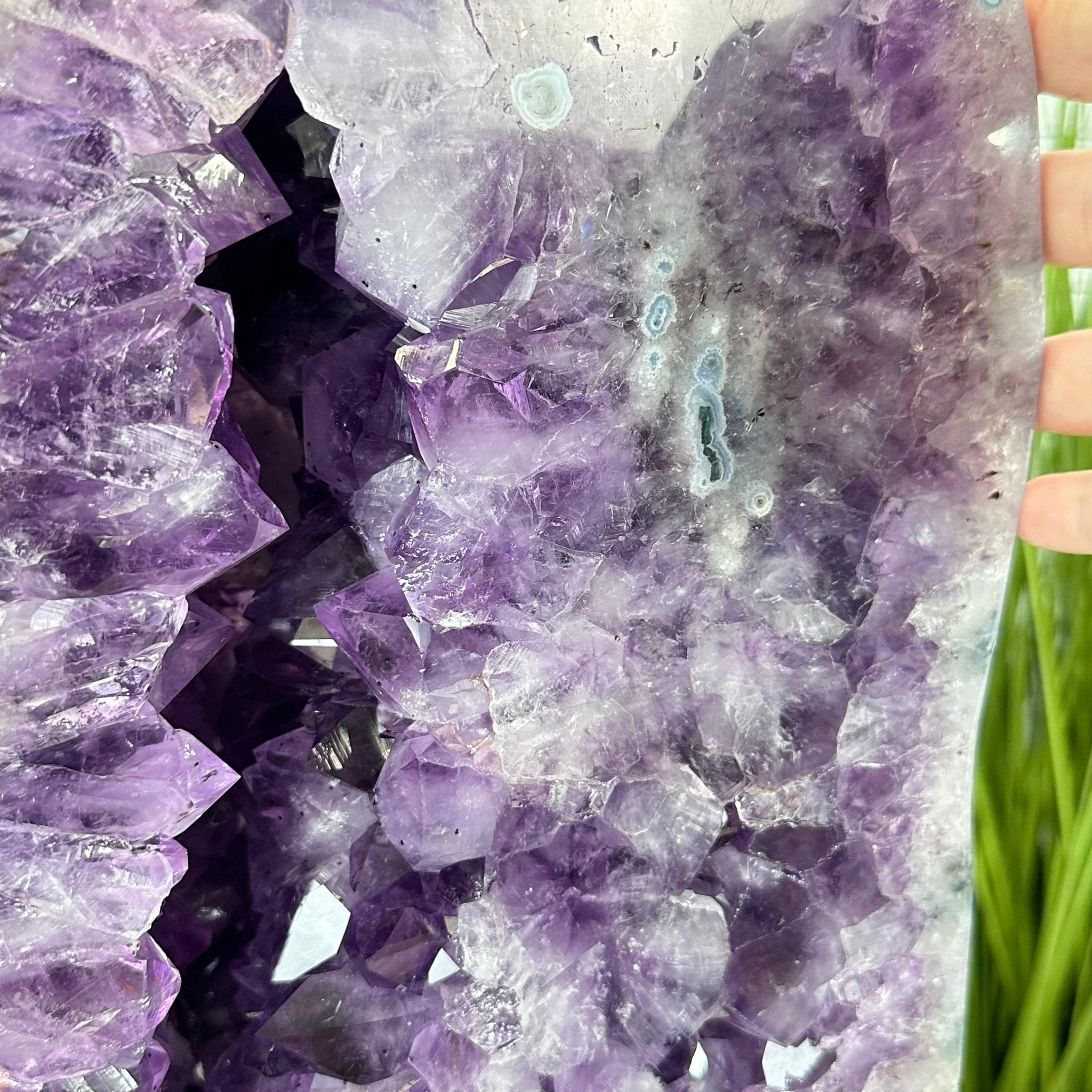 Extra Quality Polished Brazilian Amethyst Cathedral, 83.8 lbs & 23" tall Model #5602-0008 by Brazil Gems - Brazil GemsBrazil GemsExtra Quality Polished Brazilian Amethyst Cathedral, 83.8 lbs & 23" tall Model #5602-0008 by Brazil GemsPolished Cathedrals5602-0008