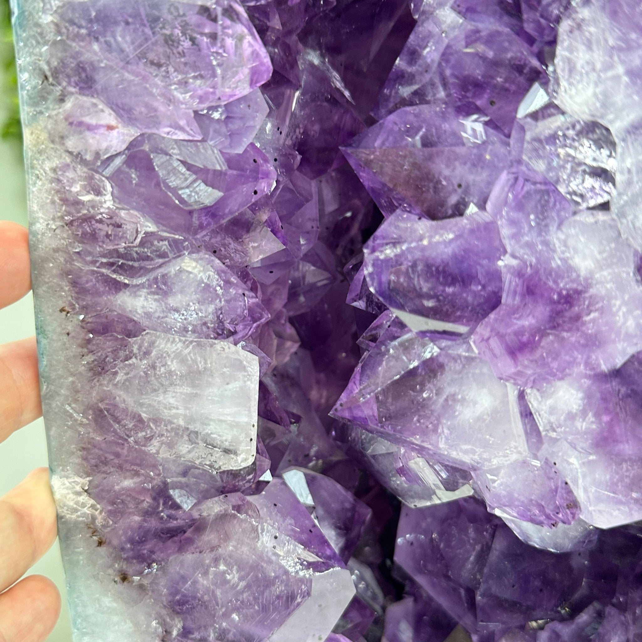 Extra Quality Polished Brazilian Amethyst Cathedral, 83.8 lbs & 23" tall Model #5602-0008 by Brazil Gems - Brazil GemsBrazil GemsExtra Quality Polished Brazilian Amethyst Cathedral, 83.8 lbs & 23" tall Model #5602-0008 by Brazil GemsPolished Cathedrals5602-0008