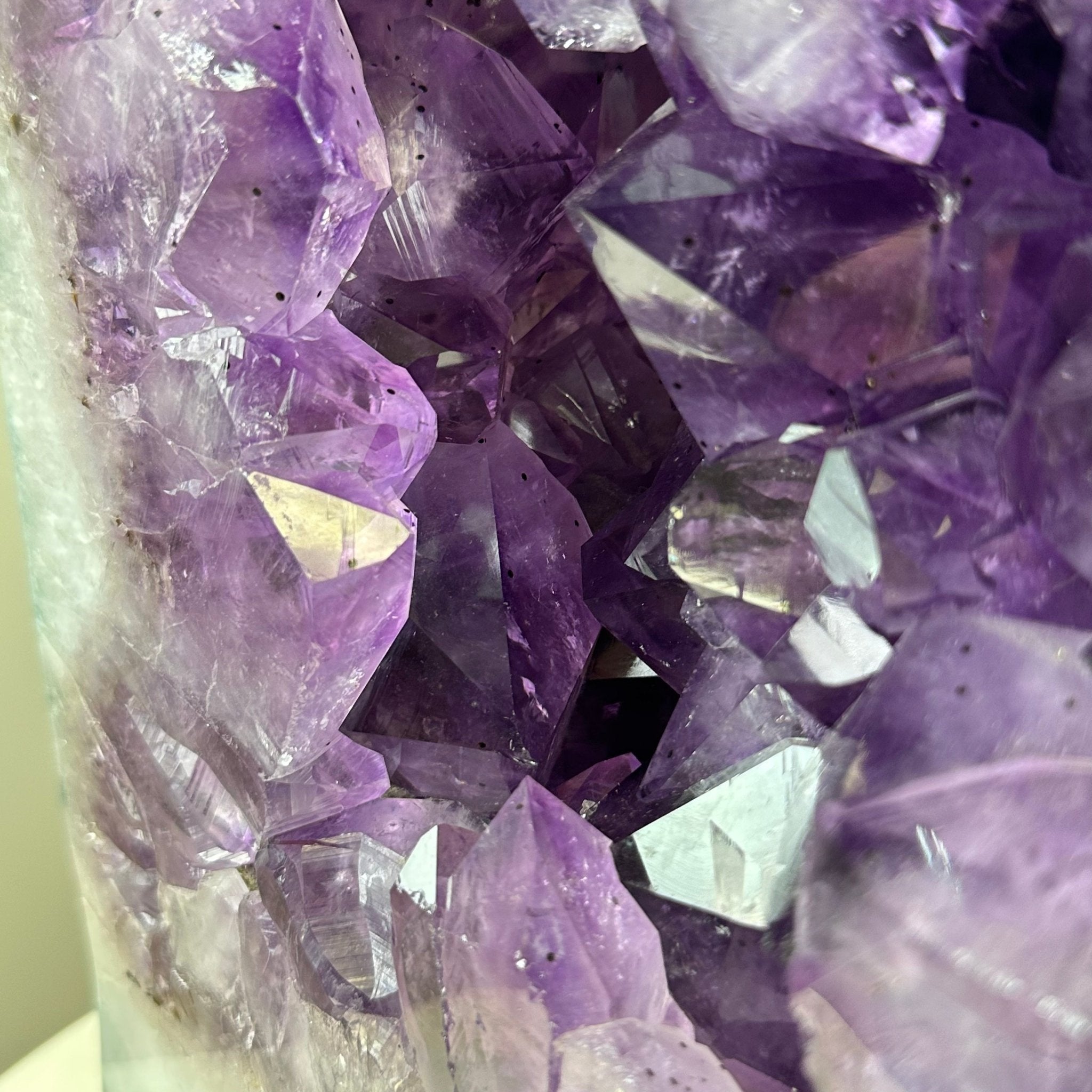 Extra Quality Polished Brazilian Amethyst Cathedral, 83.8 lbs & 23" tall Model #5602-0008 by Brazil Gems - Brazil GemsBrazil GemsExtra Quality Polished Brazilian Amethyst Cathedral, 83.8 lbs & 23" tall Model #5602-0008 by Brazil GemsPolished Cathedrals5602-0008